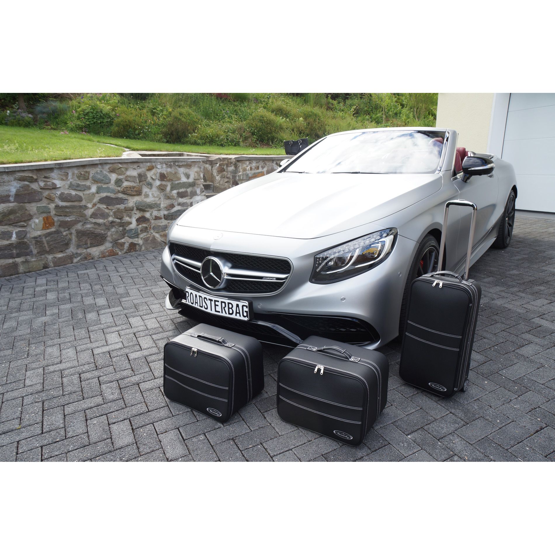 S-Klasse Cabrio mit Soundsystem (EU A217 ab 2015) Kofferset Kofferraum 3-tlg.