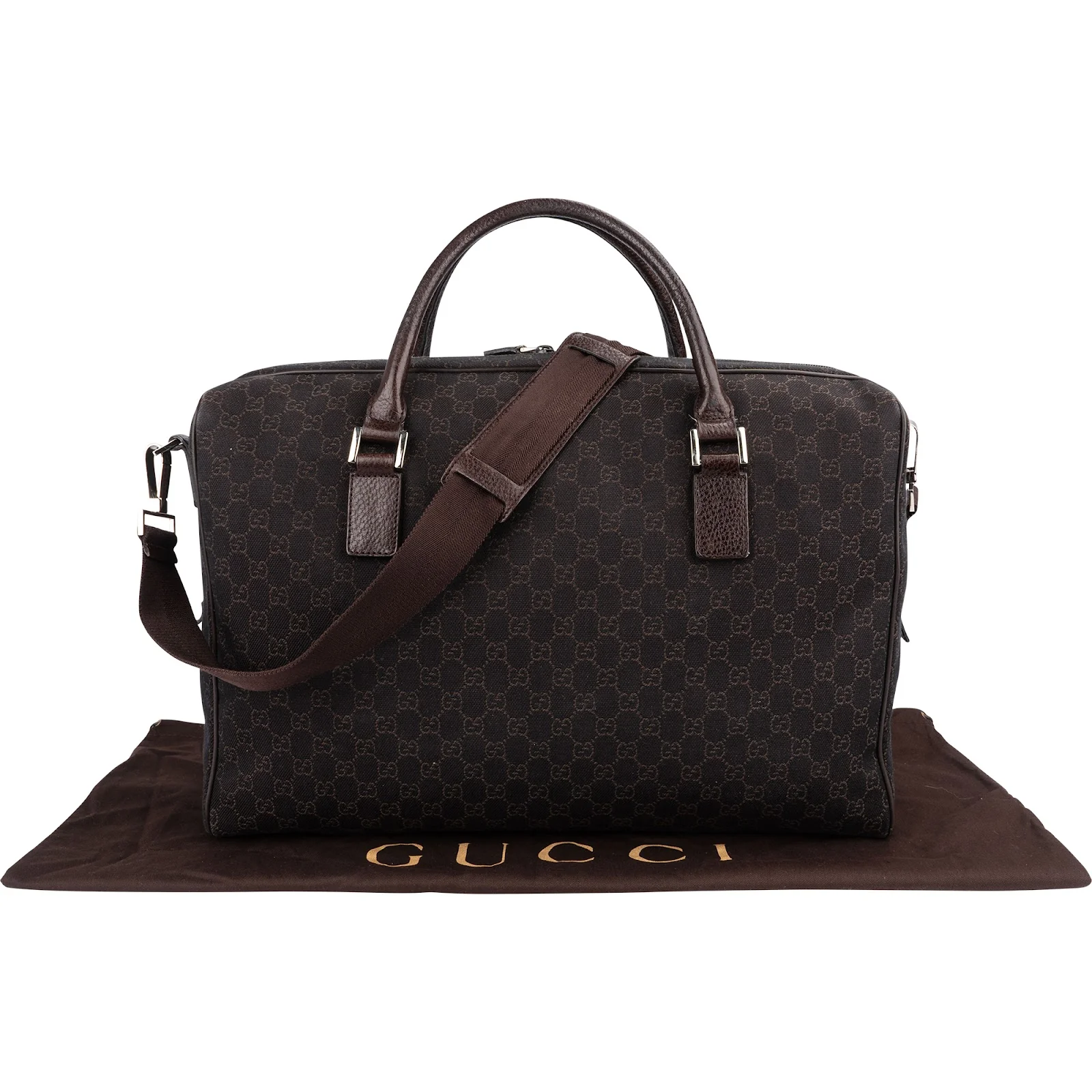 Gucci Monogram GG 50 Boston Travel Bag