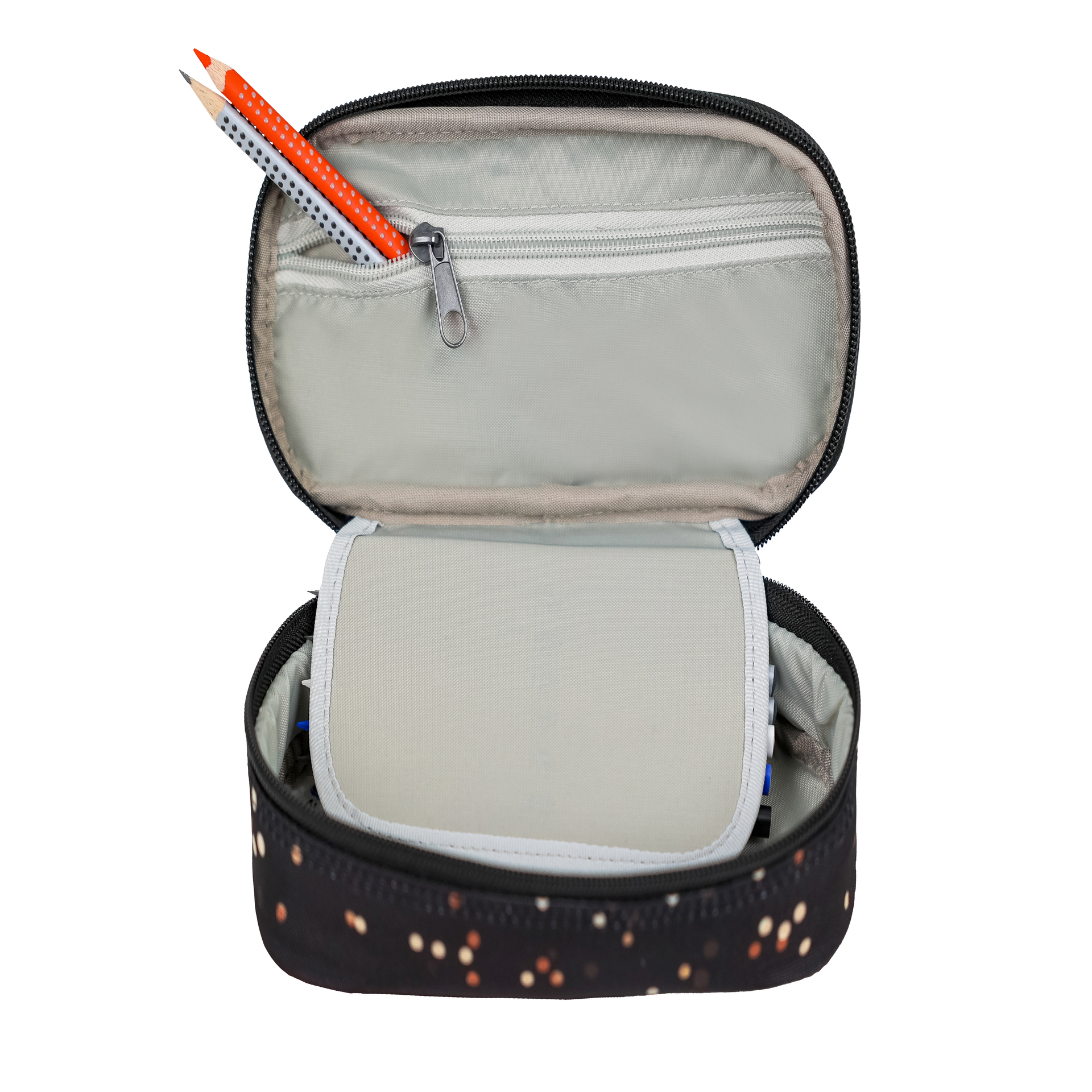 Wave Infinity Move Schulrucksack Set 3 tlg. "Dots Sand"