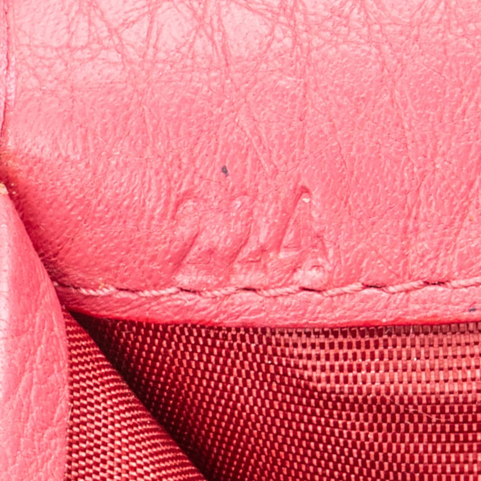 Prada Pink Pebbled Leather Wallet on Chain Crossbody Bag