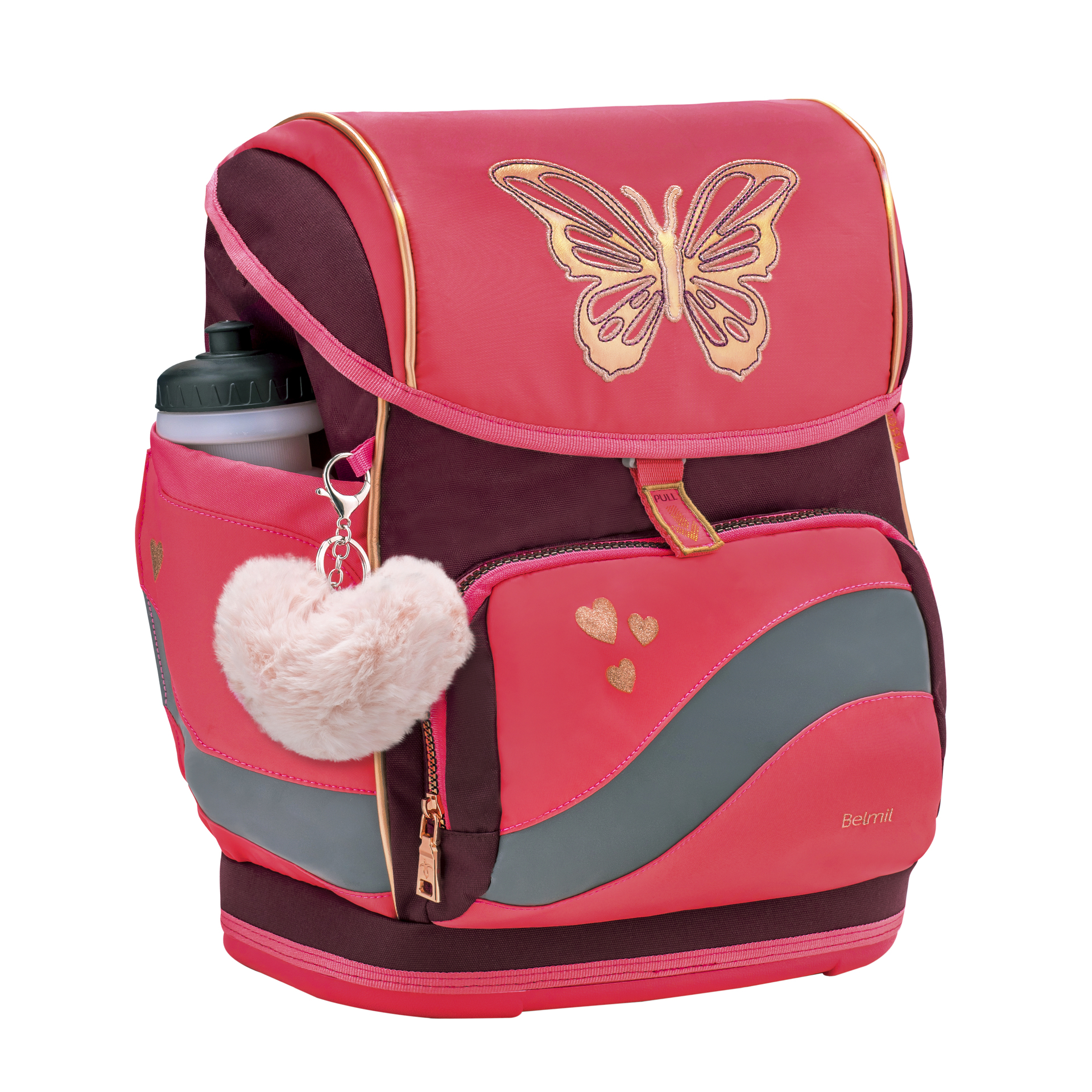 Smarty Plus Schulranzenset 5-teilig - Coral