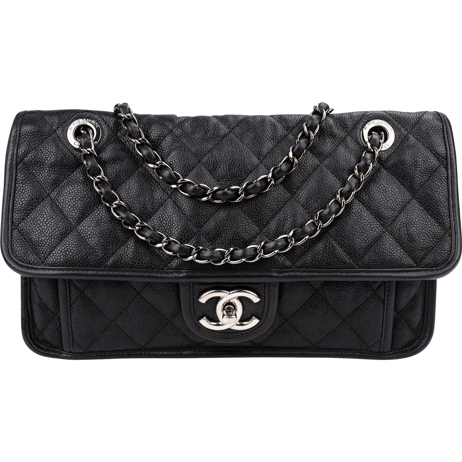 Chanel - Front Pocket Single Flap Schultertasche
