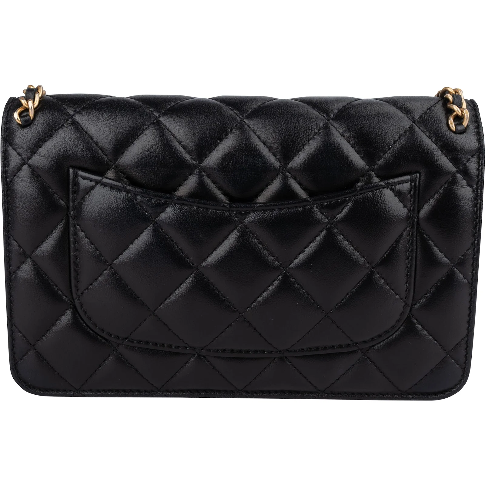 Chanel Limited Quilted Lambskin Wallet On Chain Crossbody Bag