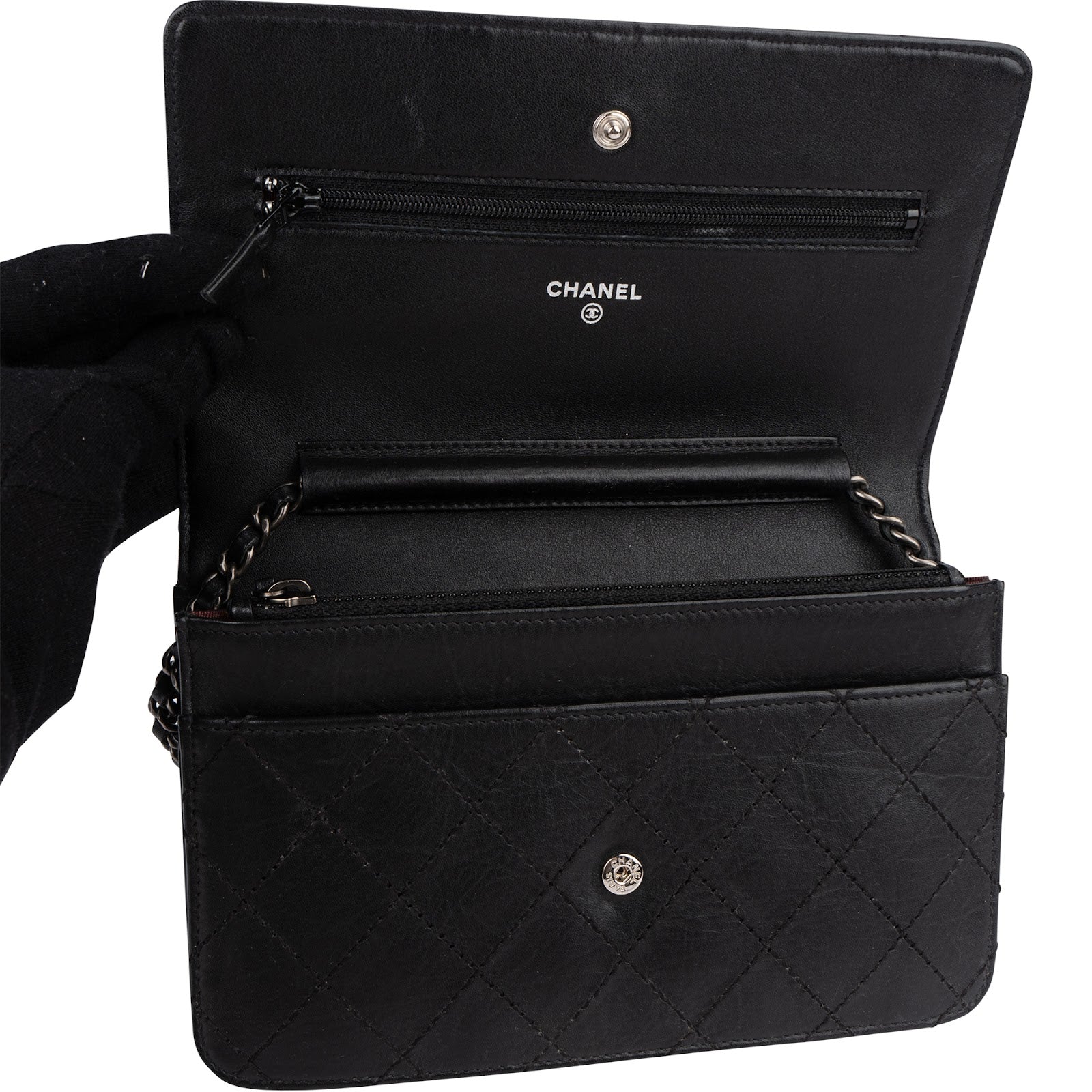 Chanel Stitching Calfskin Reissue 2.55 Wallet on Chain Crossbody Bag