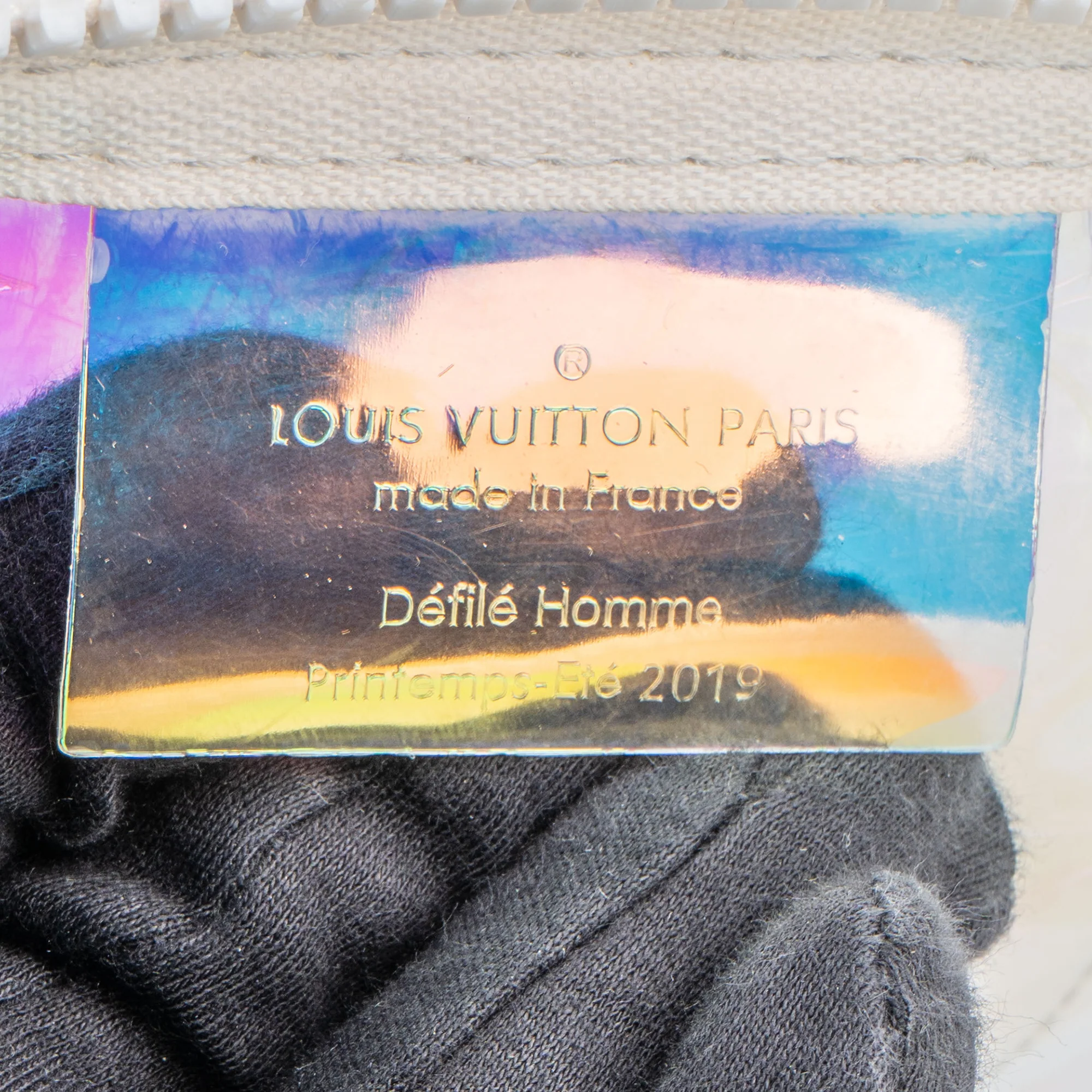 Louis Vuitton Transparent Prism by Virgil Abloh Keepall 50 Bandouliere
