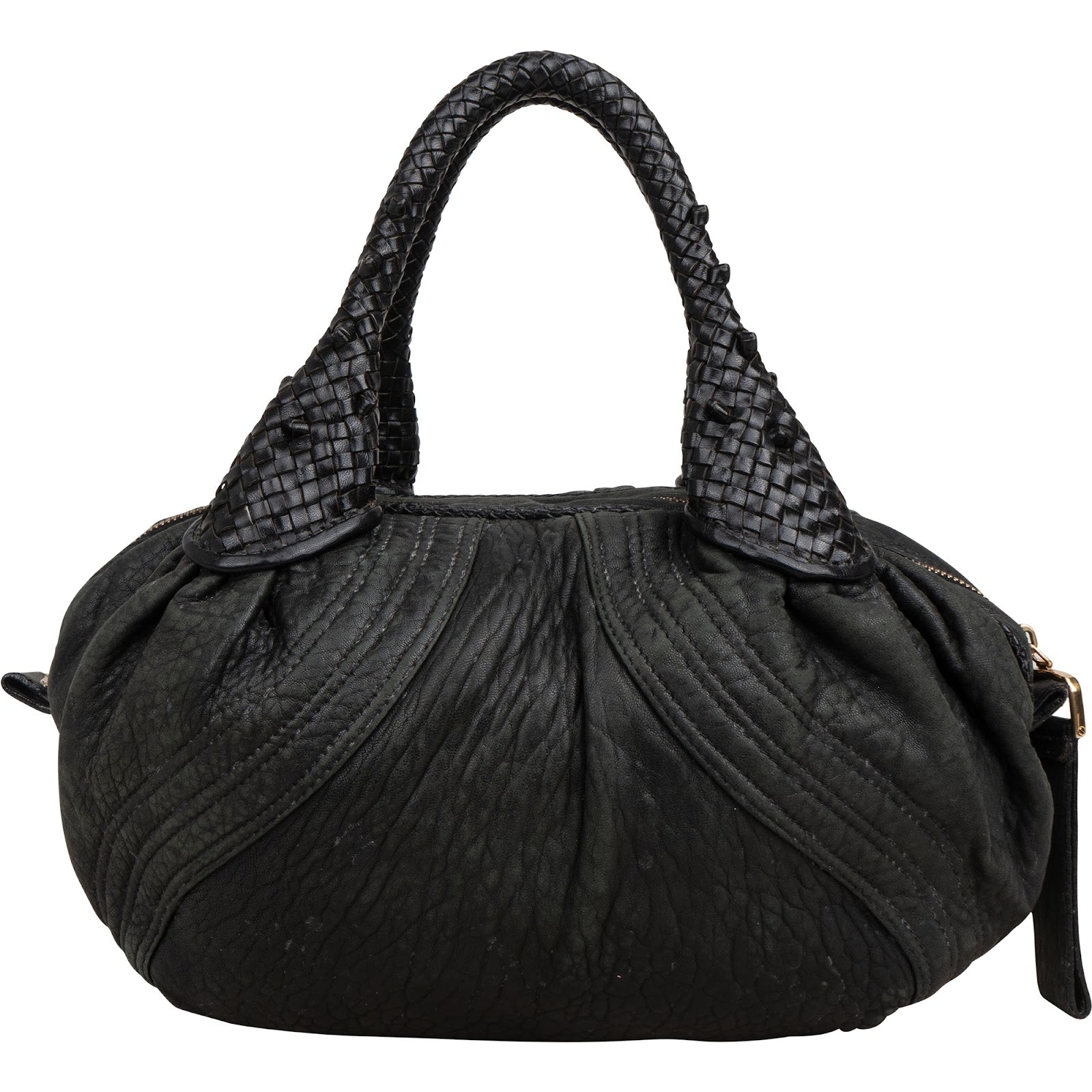Fendi Leather Spy Bag Handbag