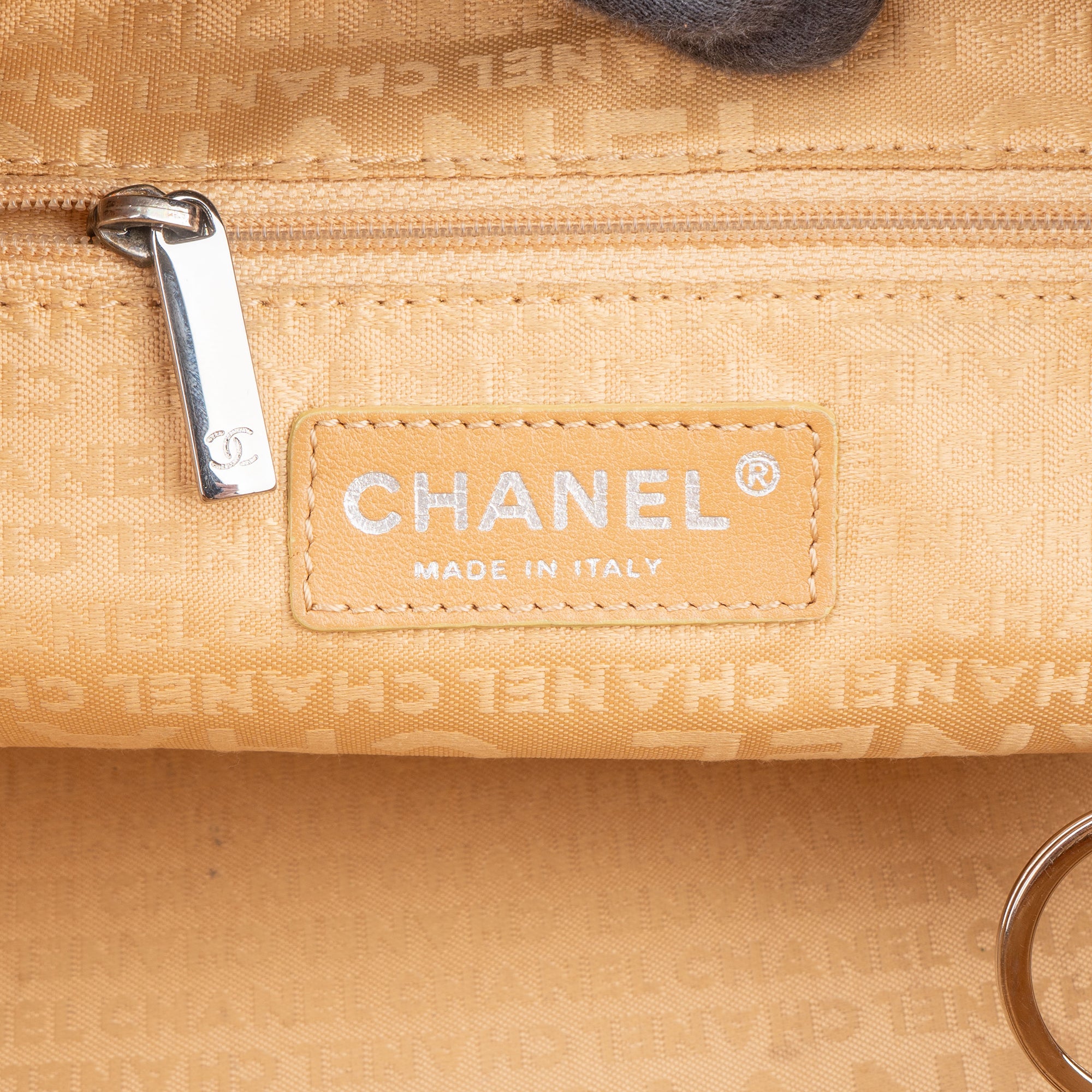 Chanel Caviar Leather Chocolate Bar Shoulder Bag