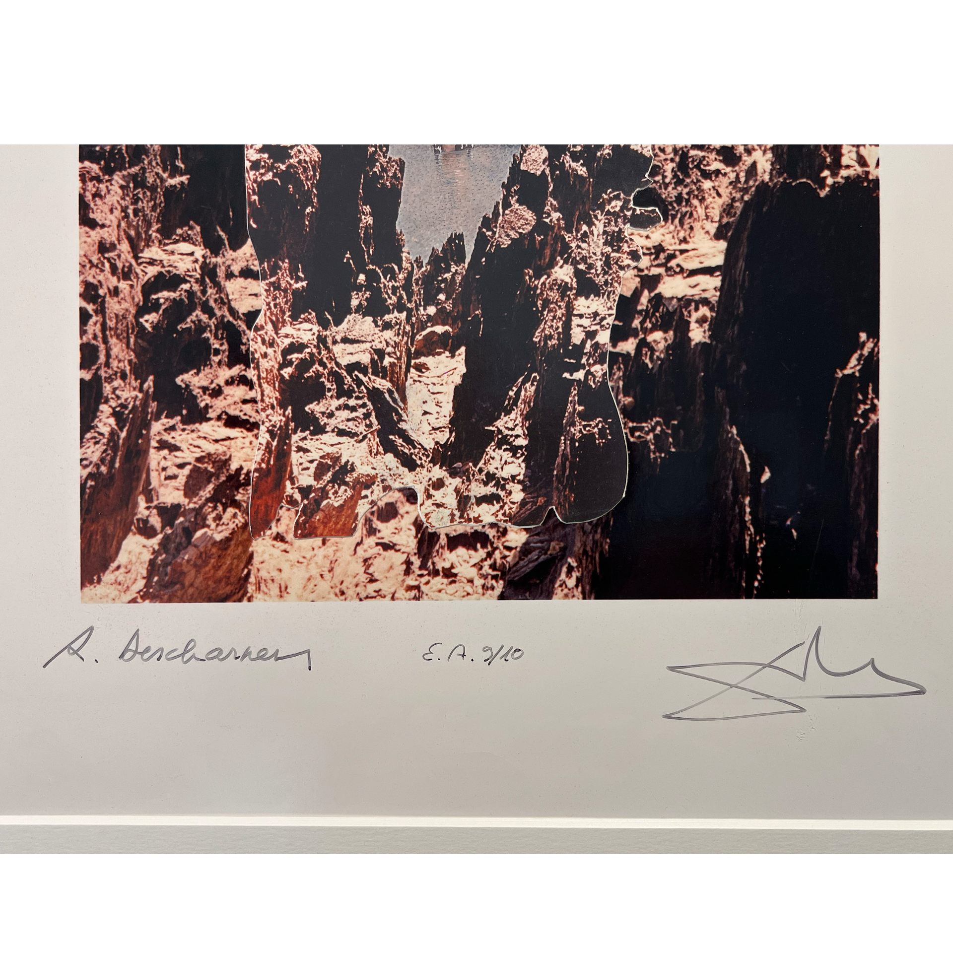 Salvador Dalí und Robert Descharnes - Set of 4 Surreal Photo Collages