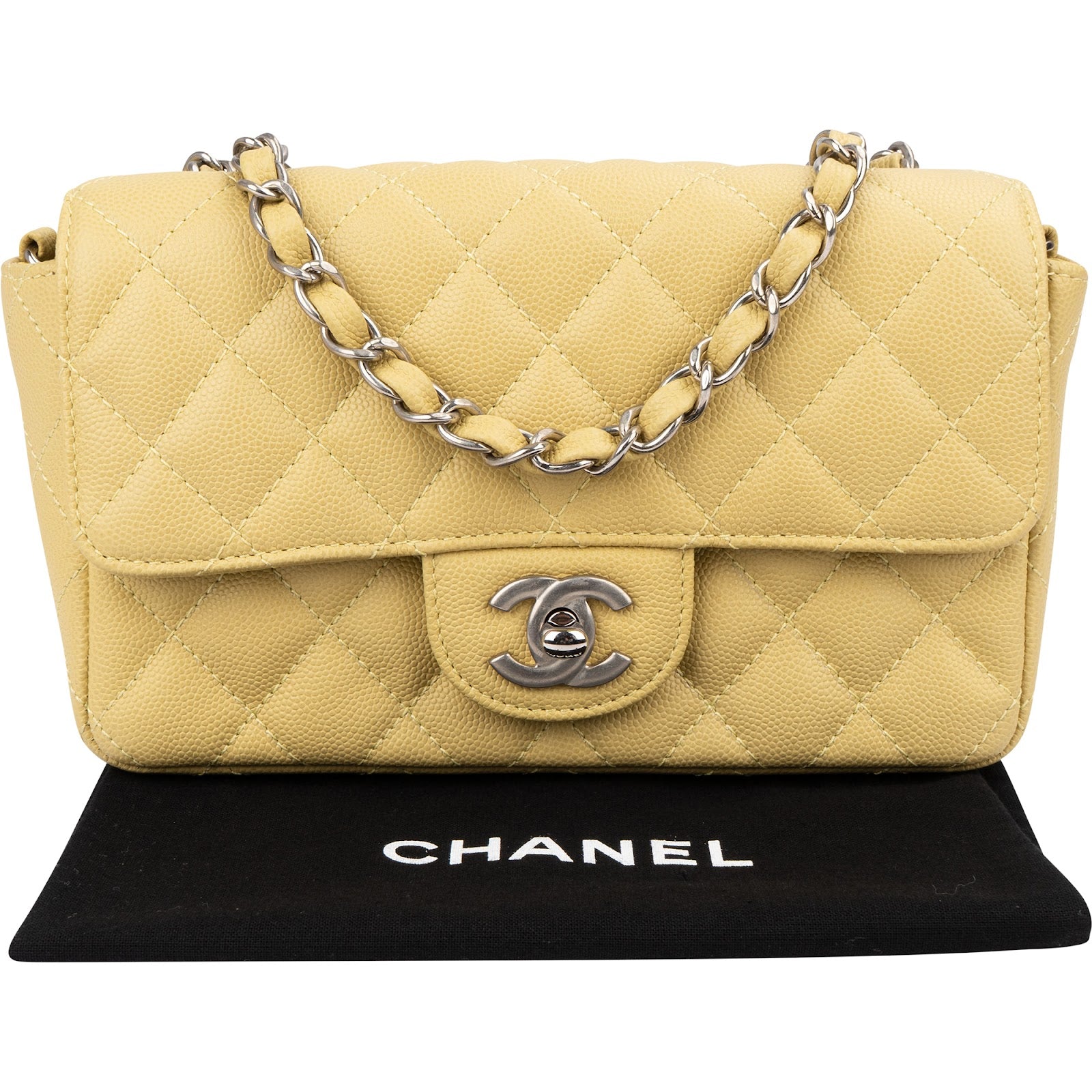 Chanel - Mini Rectangular Single Flap Crossbody Bag