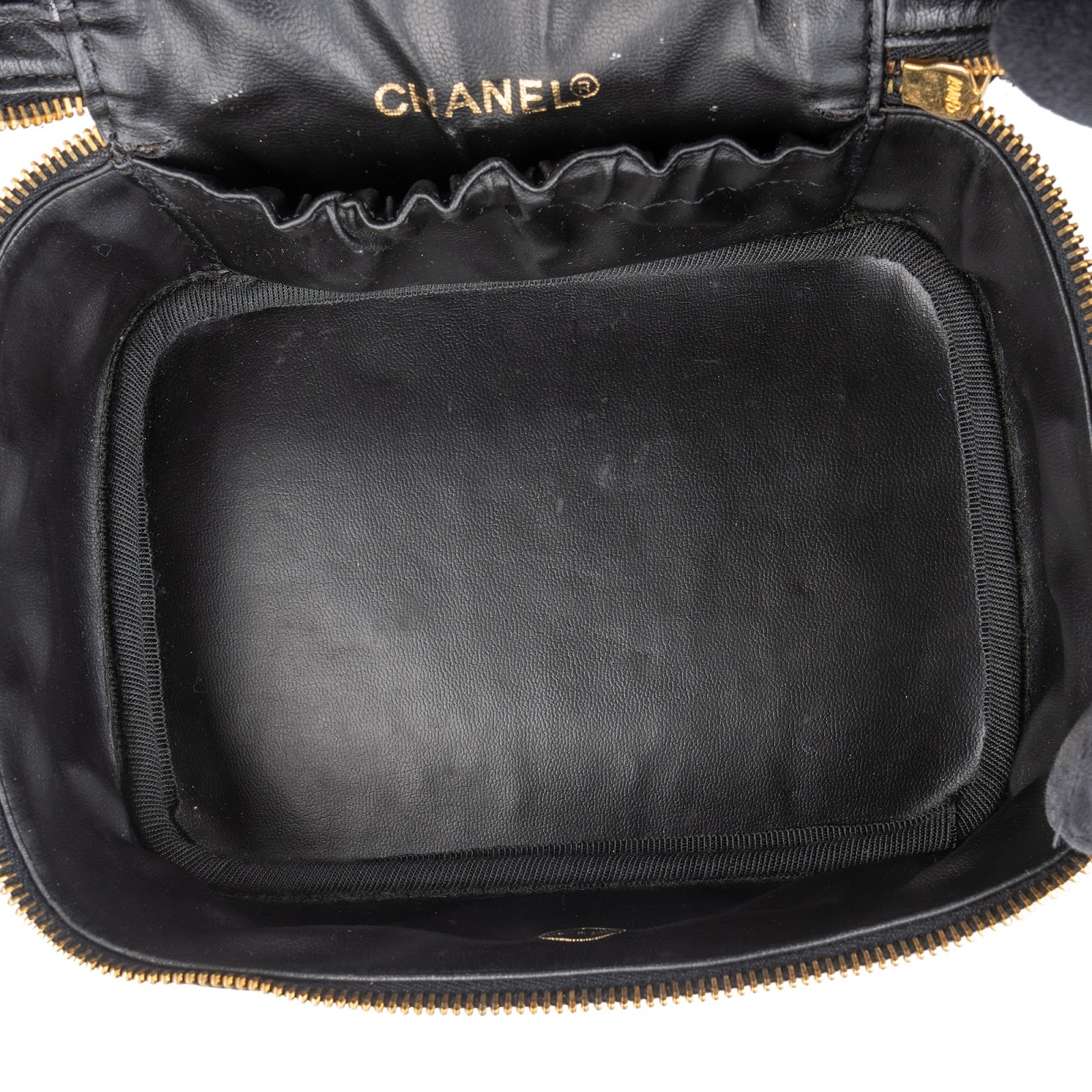 Chanel Caviar Leather Vanity Case 