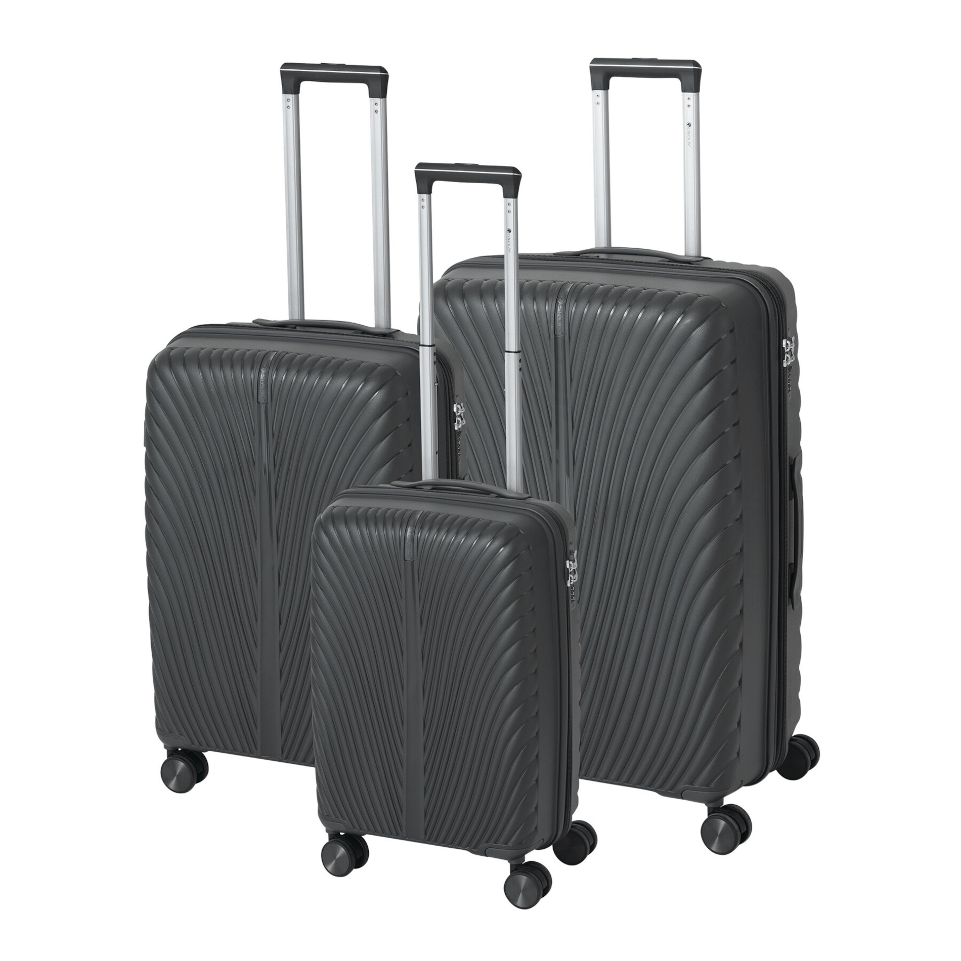 Sydney Kofferset mit 4 Rollen Gr. L/M/S - anthrazit