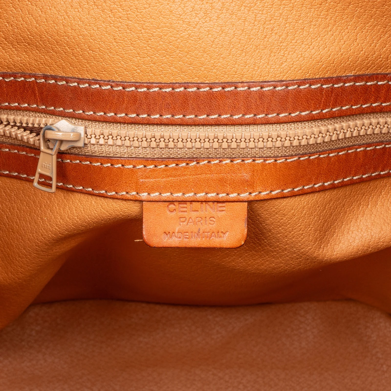 Celine Macadam Monogram Bucket Crossbody Bag