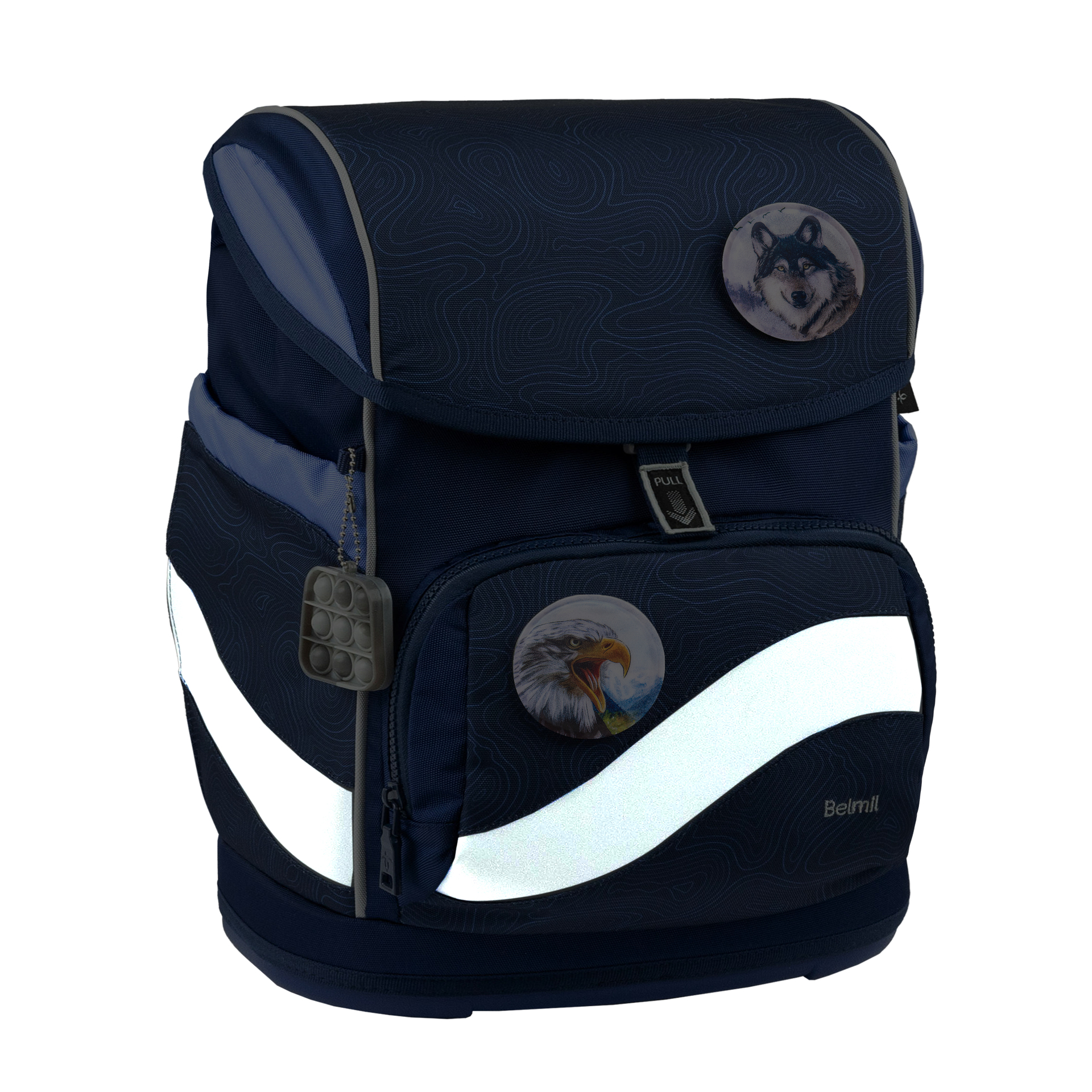 Smarty Plus Schulranzenset 5-teilig - "Topographic"