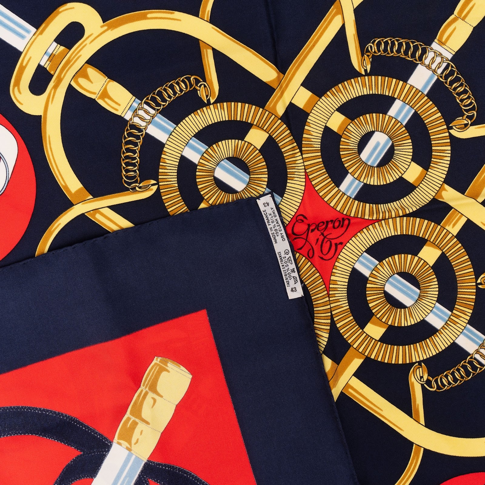 Hermès Eperon d'Or Scarf