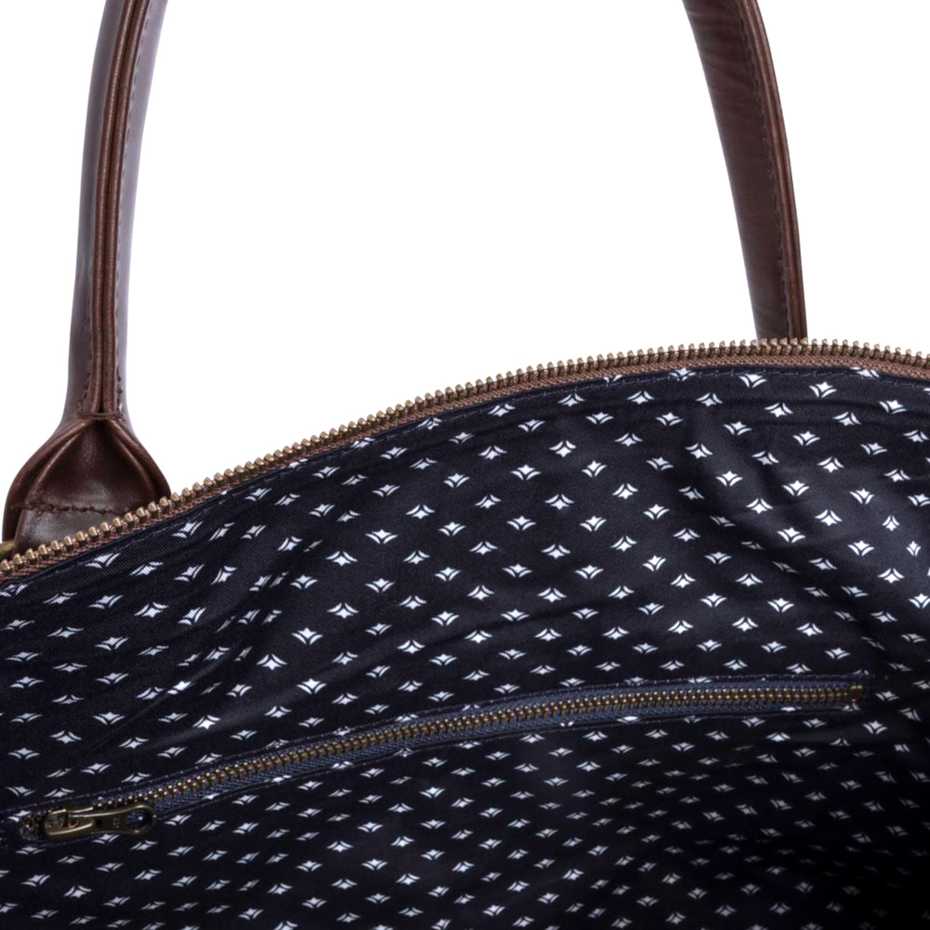 Weekender Collin - BROWN/Dots