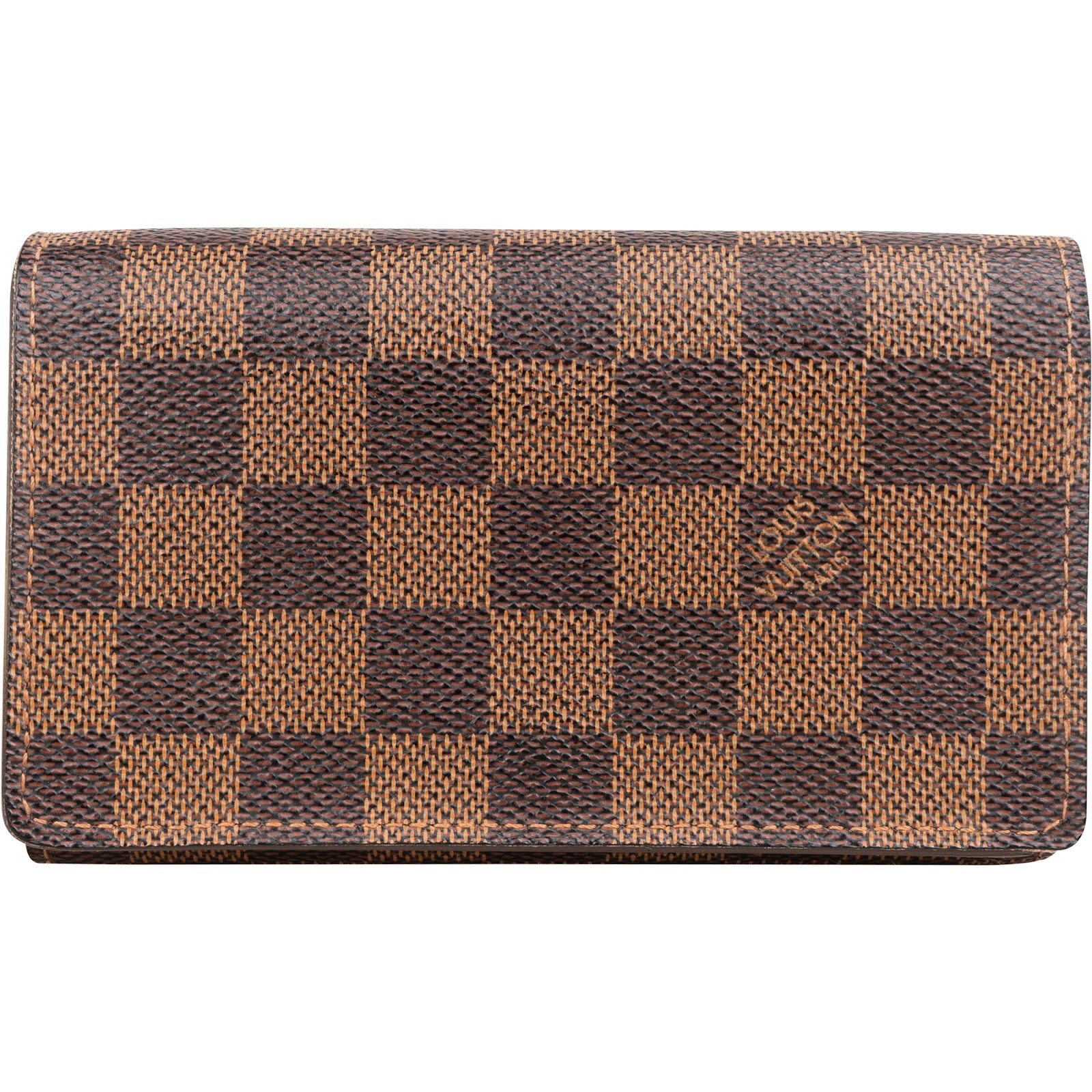 Louis Vuitton Monogram Damier Ebene Canvas Tresor Wallet