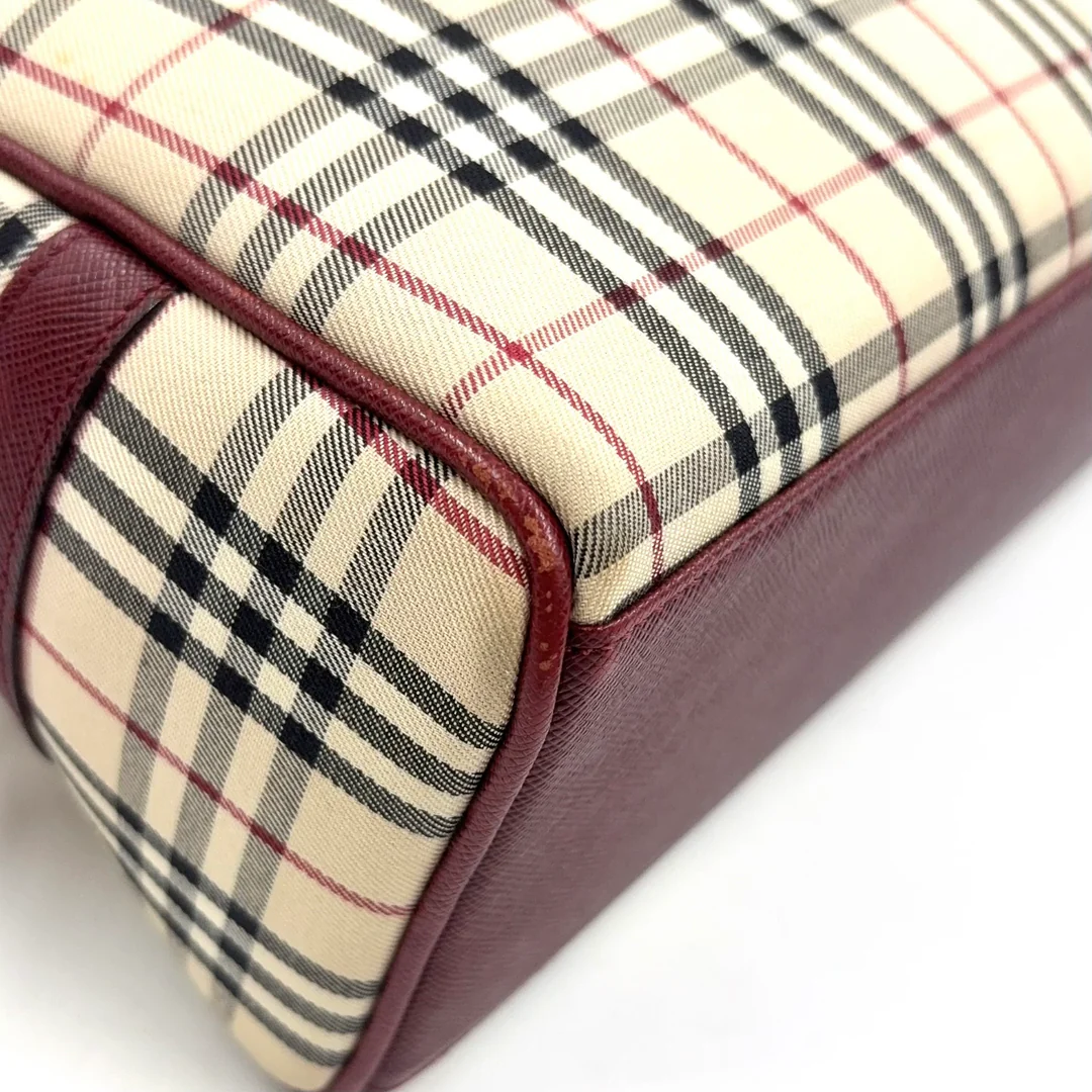 Burberry Shoulder bag multicolor Leather Canvas