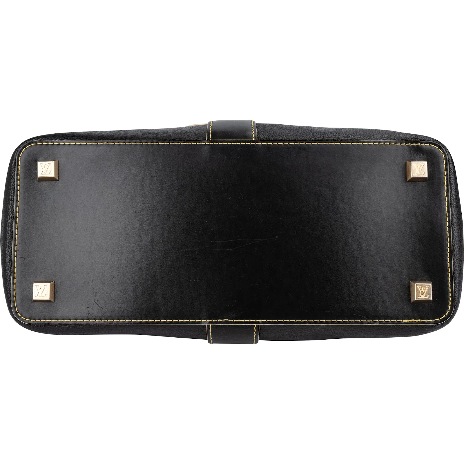 Louis Vuitton Black Leather Suhali L'ingenieux Handbag