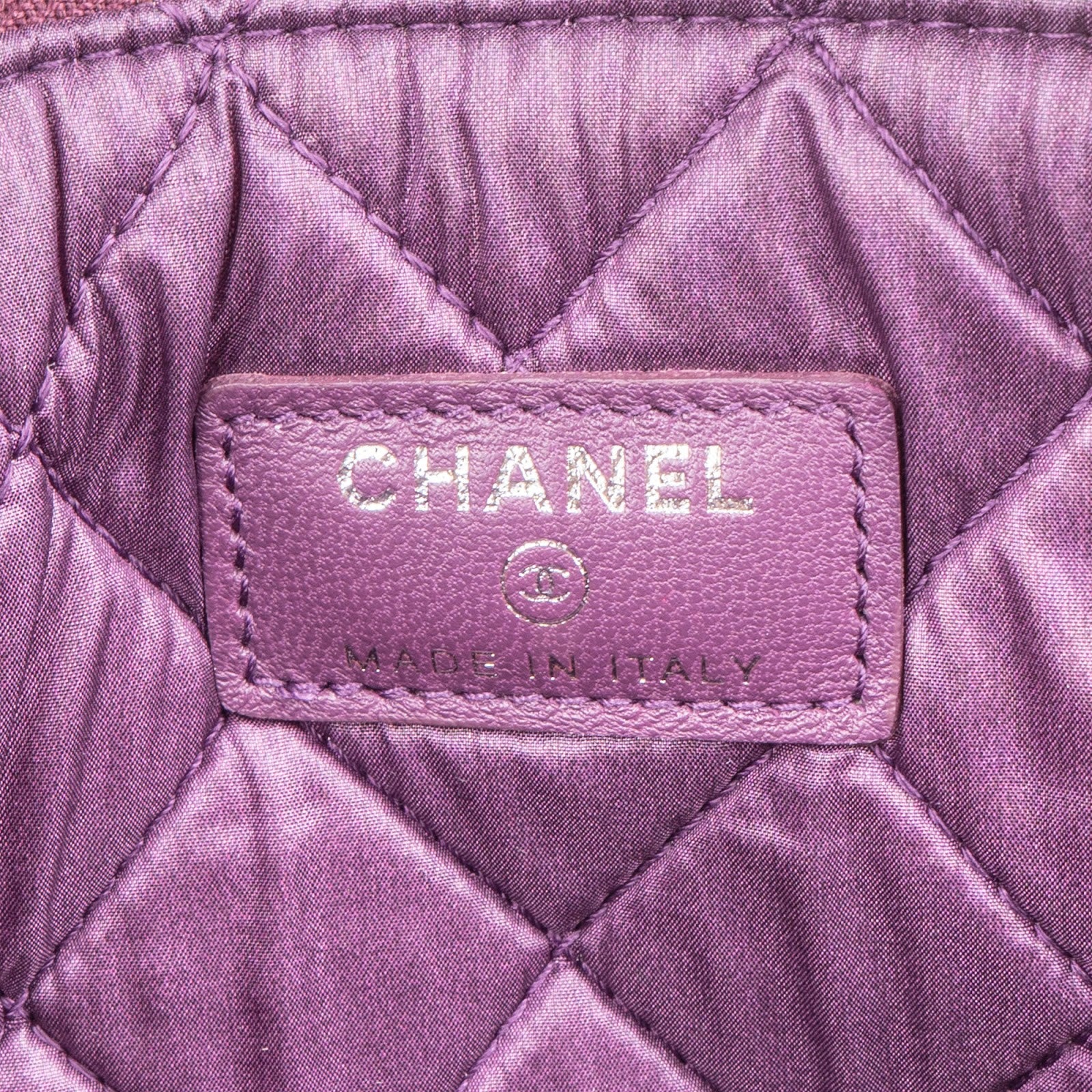 Chanel Quilted Lambskin CC Boy Clutch