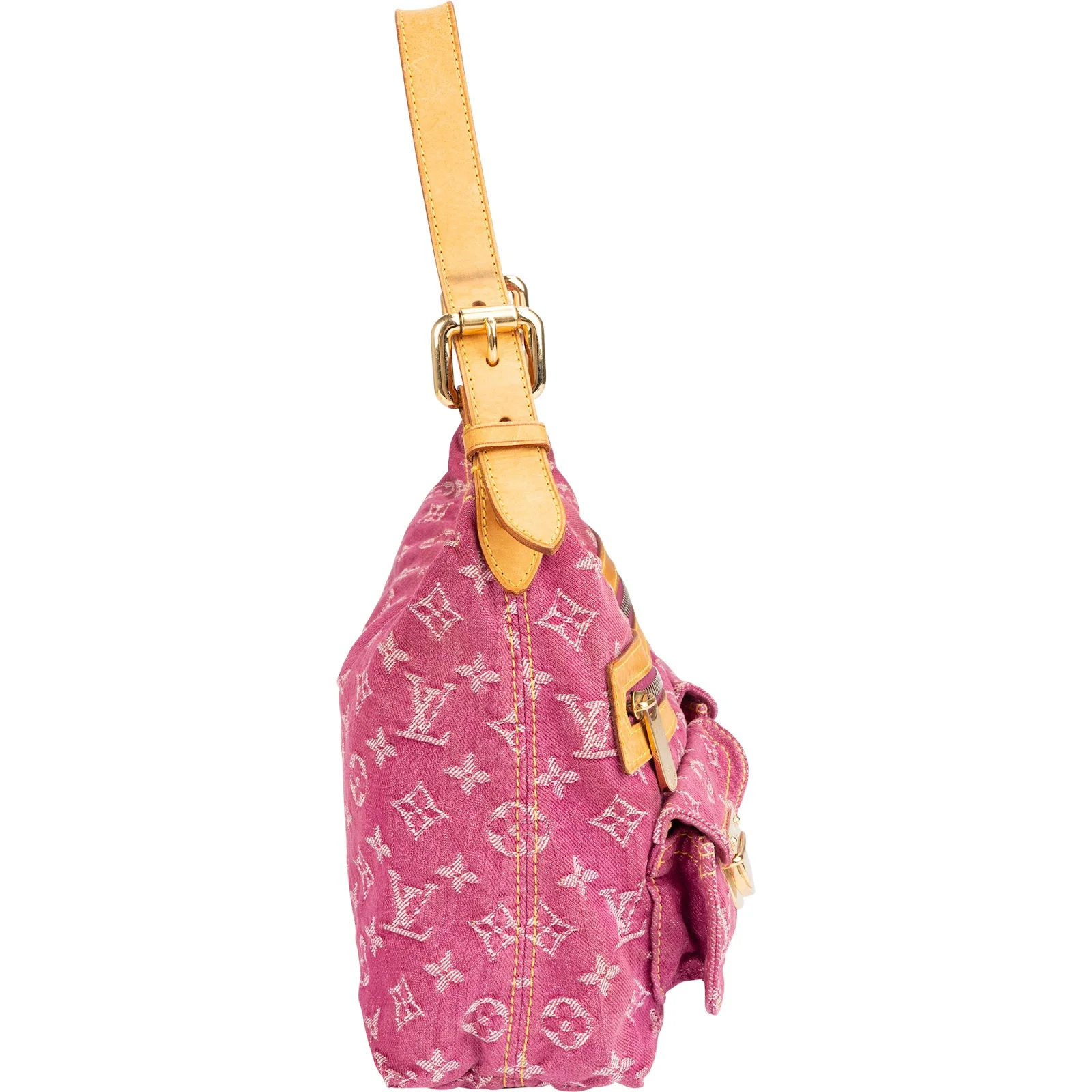 Louis Vuitton Monogram Denim Baggy PM Shoulder Bag