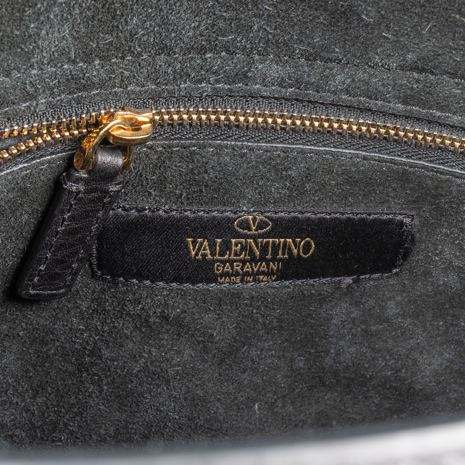 Valentino Black Leather Animal Fantasia Embroidered Joylock Top Handle Handbag