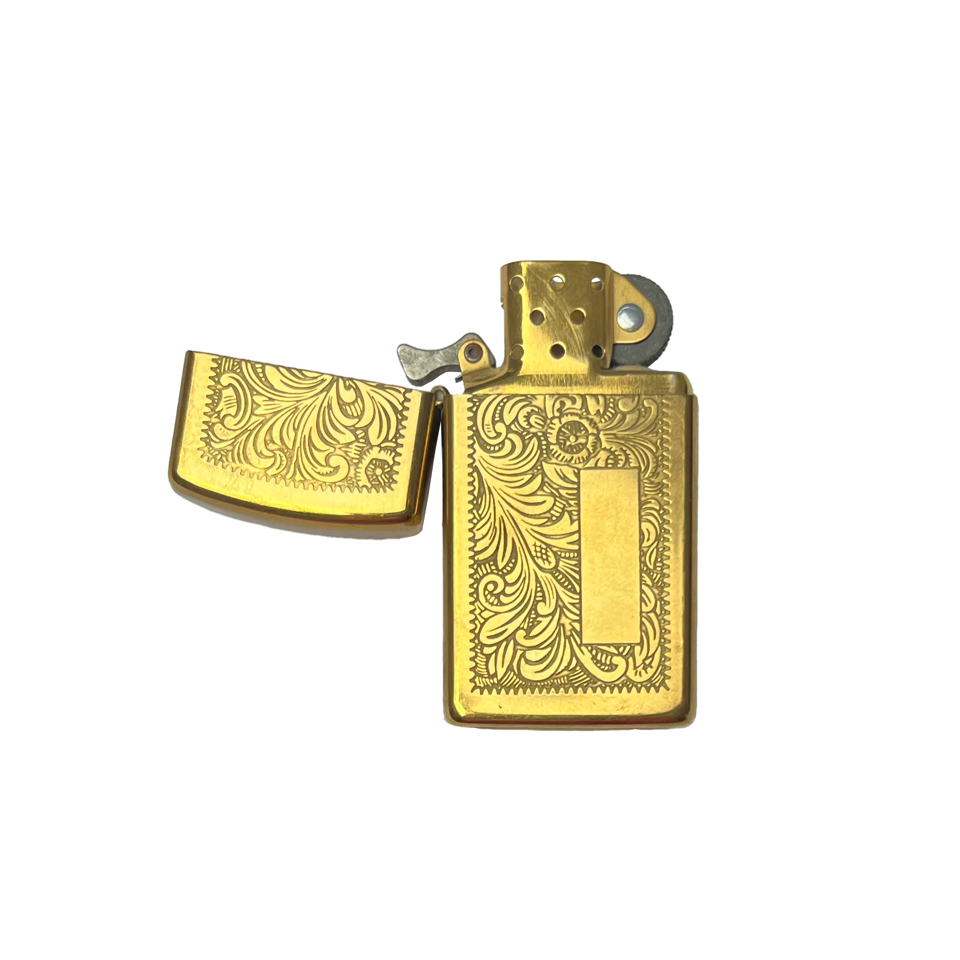 Zippo Slim Feuerzeug Brass 1995