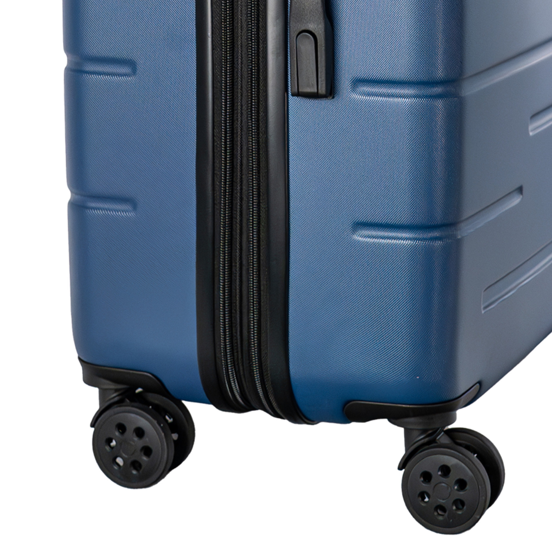 Stripes Trolley L (76 cm) Erweiterbar- DK Blue