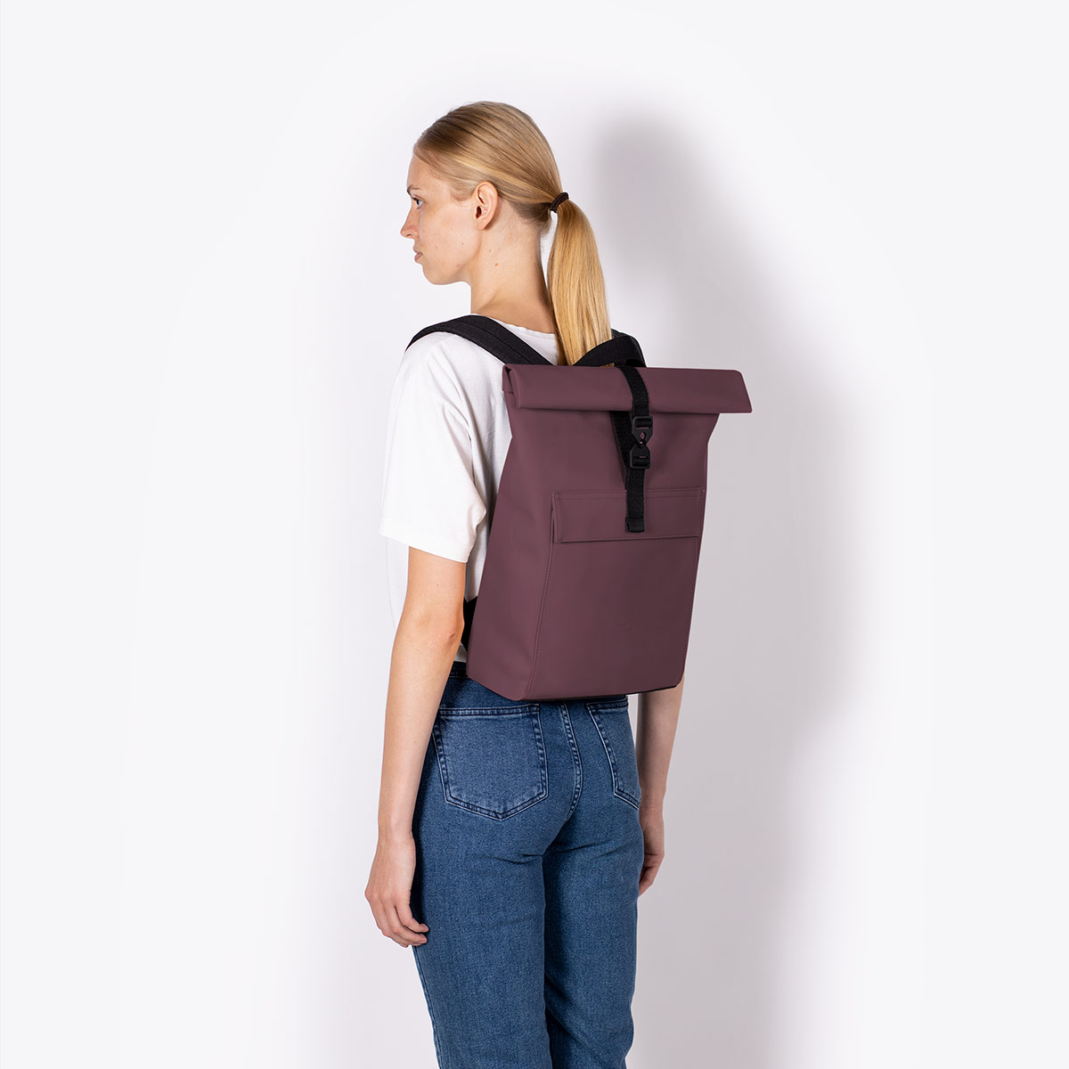 Jasper Mini Lotus backpack - Eggplant
