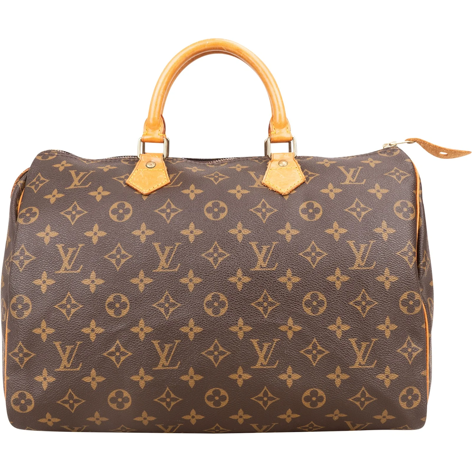 Louis Vuitton Monogram Canvas Speedy 35 Boston Bag