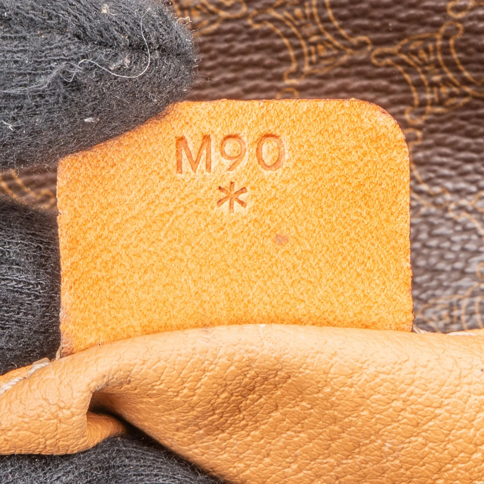 Celine Macadam Mongram Buckle Bucket Crossbody Bag