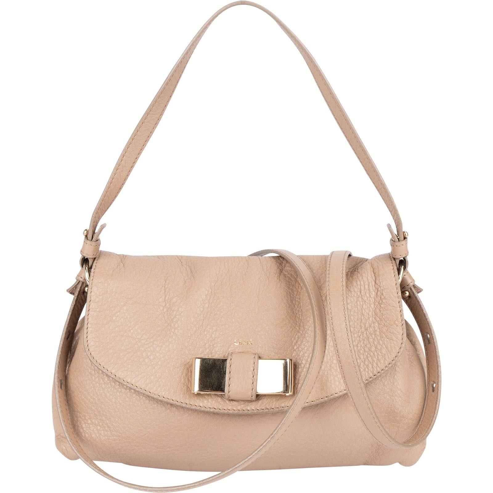 Chloé Grained Leather Lily Crossbody Bag