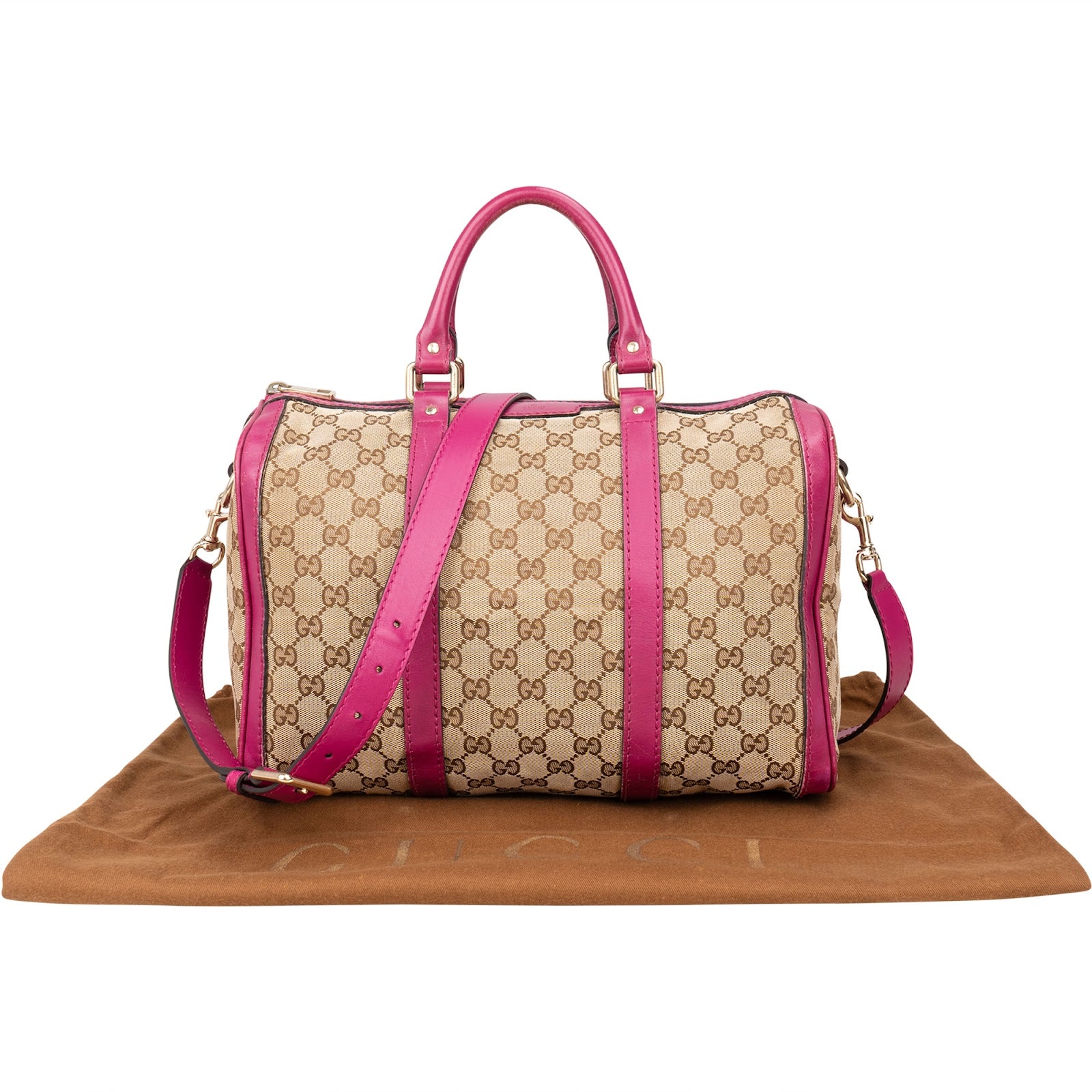 GUCCI Monogram GG Boston-tas