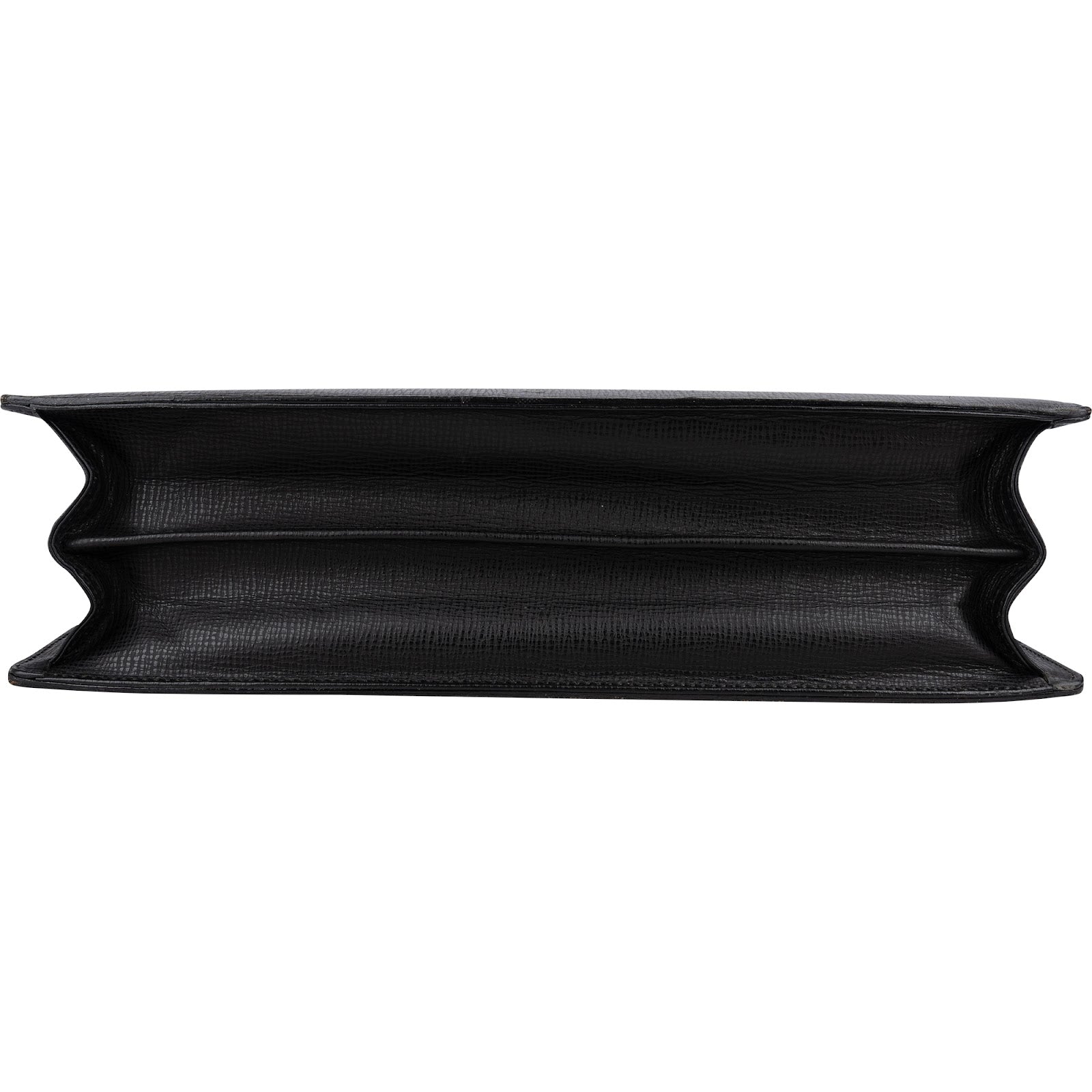 Burberrys Textured Leather Aktentasche