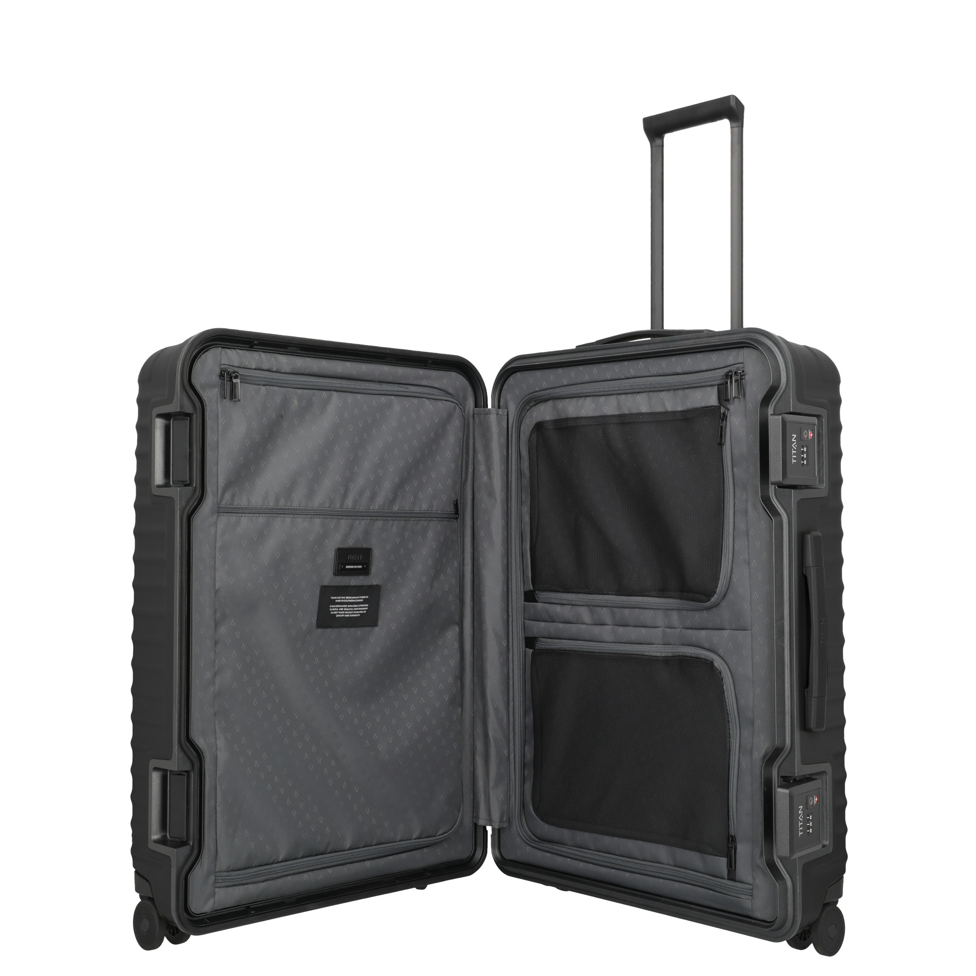 OVERSEAS Trolley L (75 cm) - Nightshade black