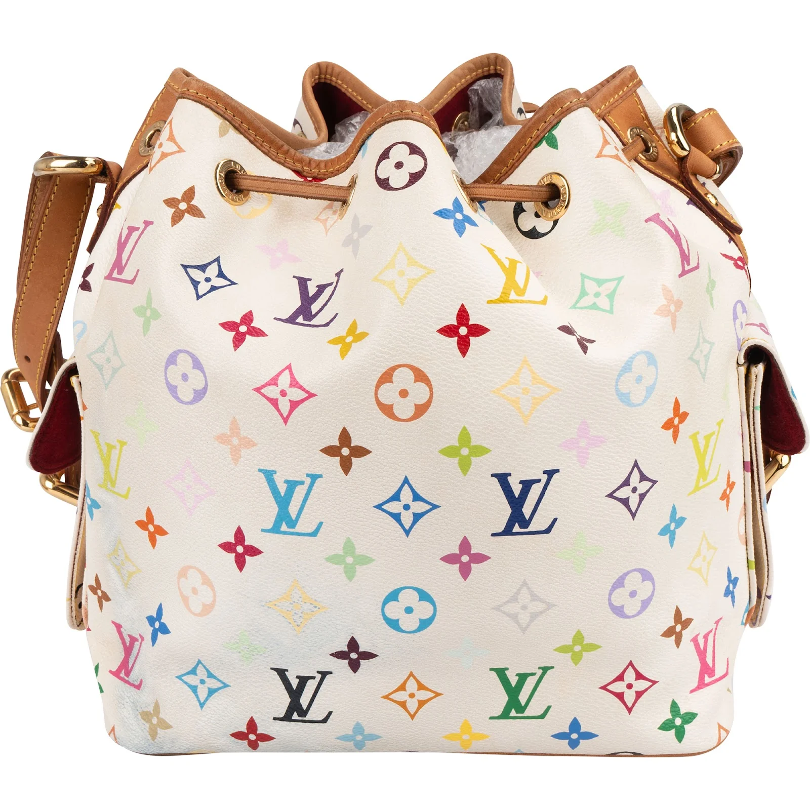 Louis Vuitton Monogram Murakami Multicolor Canvas Sac Noé Petit Shoulder Bag
