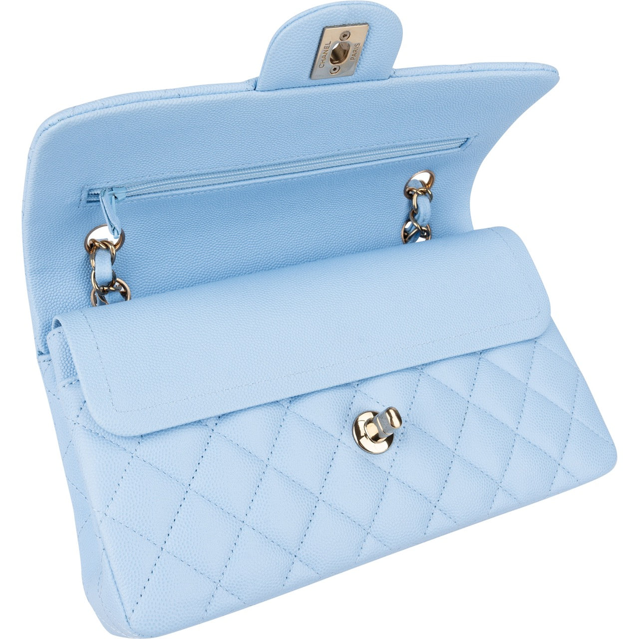 Chanel Quilted Double Flap Shoulder Bag