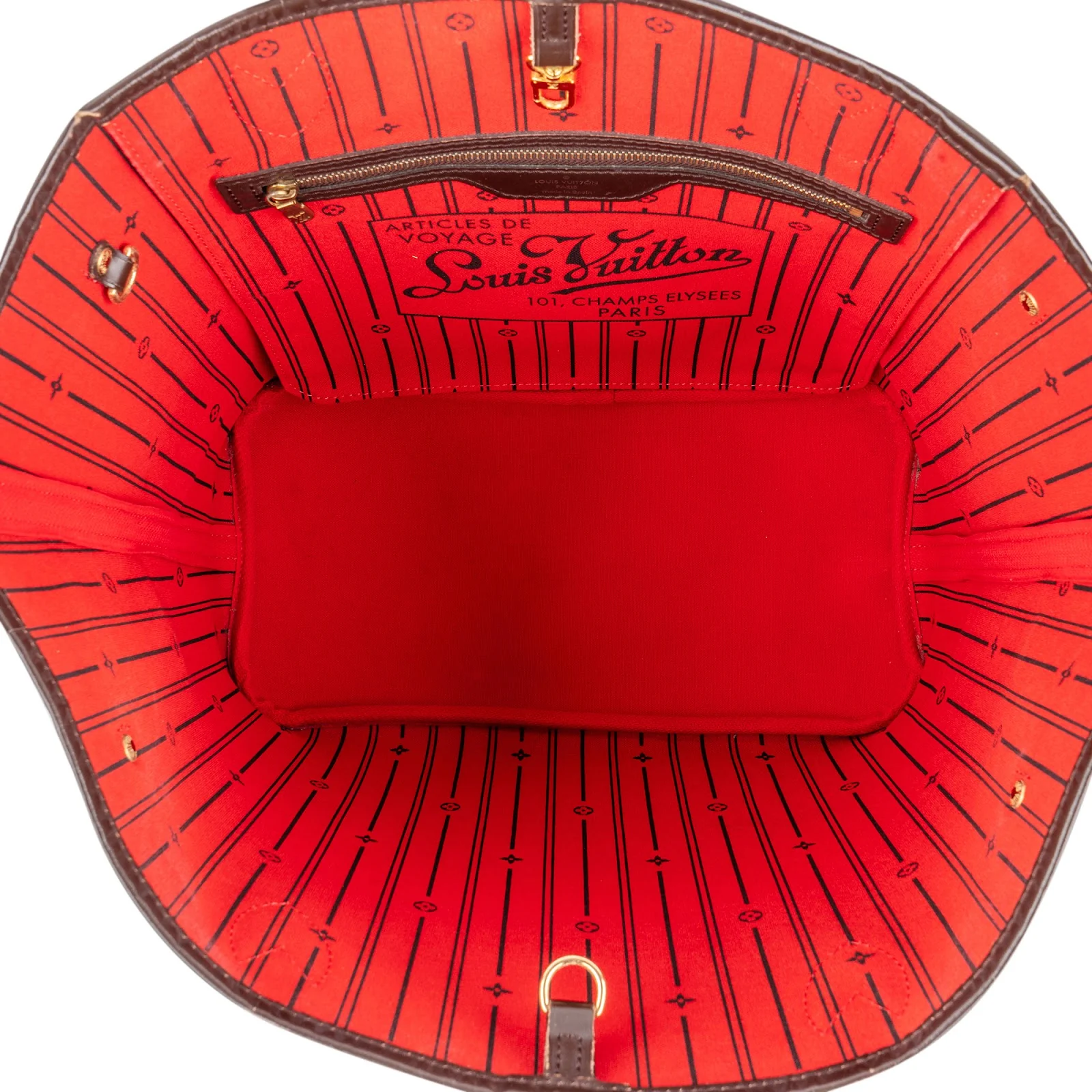 Louis Vuitton Monogram Damier Ebene Canvas Neverfull MM Shopper