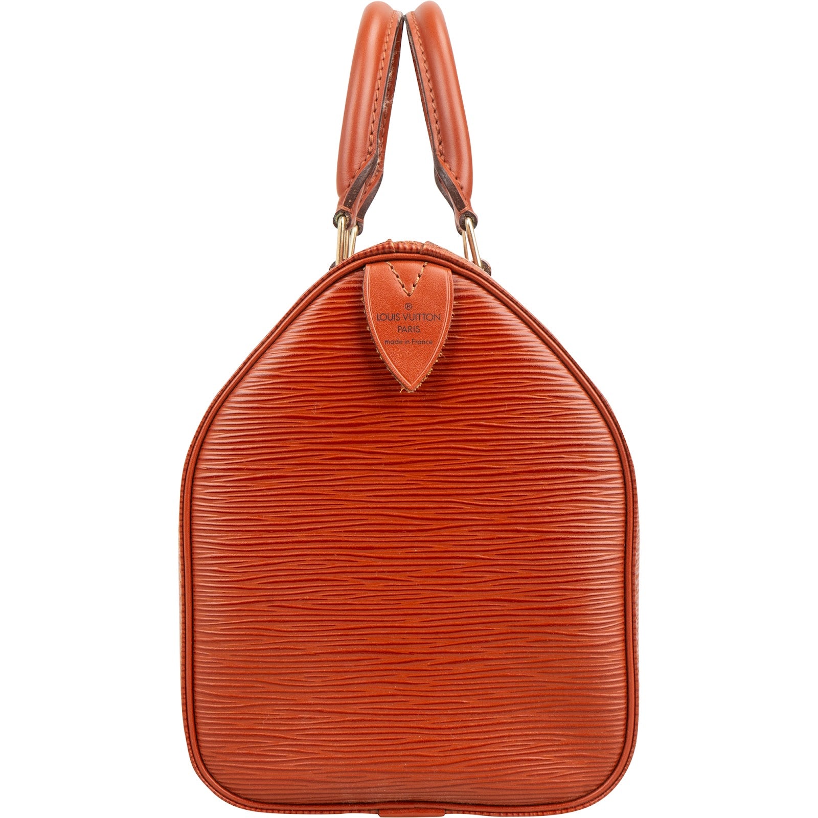 Sac Speedy 30 Boston Louis Vuitton en cuir Epi couleur « Kenyan Fawn »