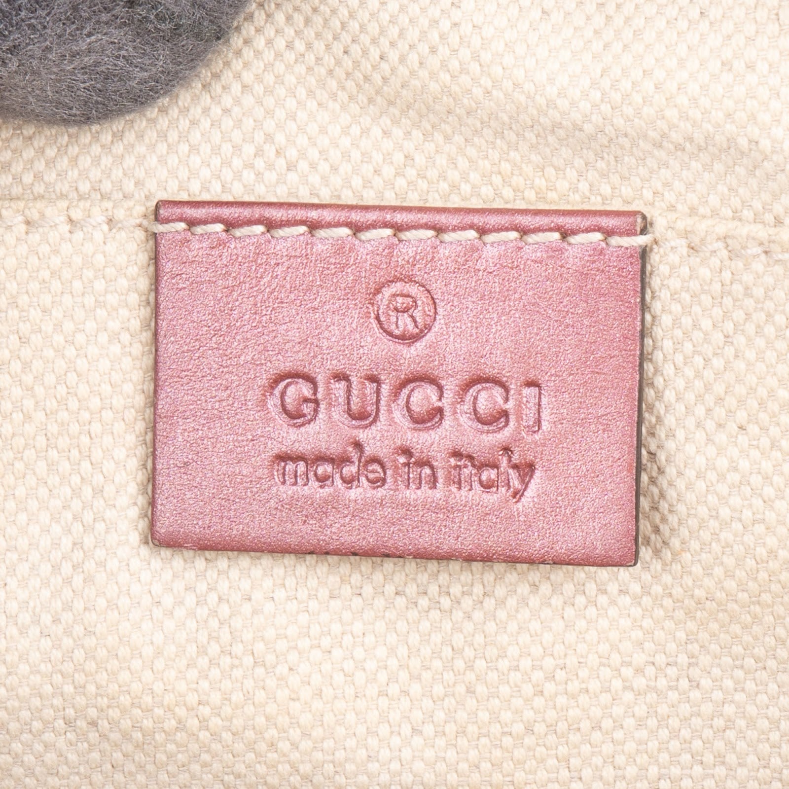 Gucci Microguccissima Metallic Leather Bamboo Crossbody Bag