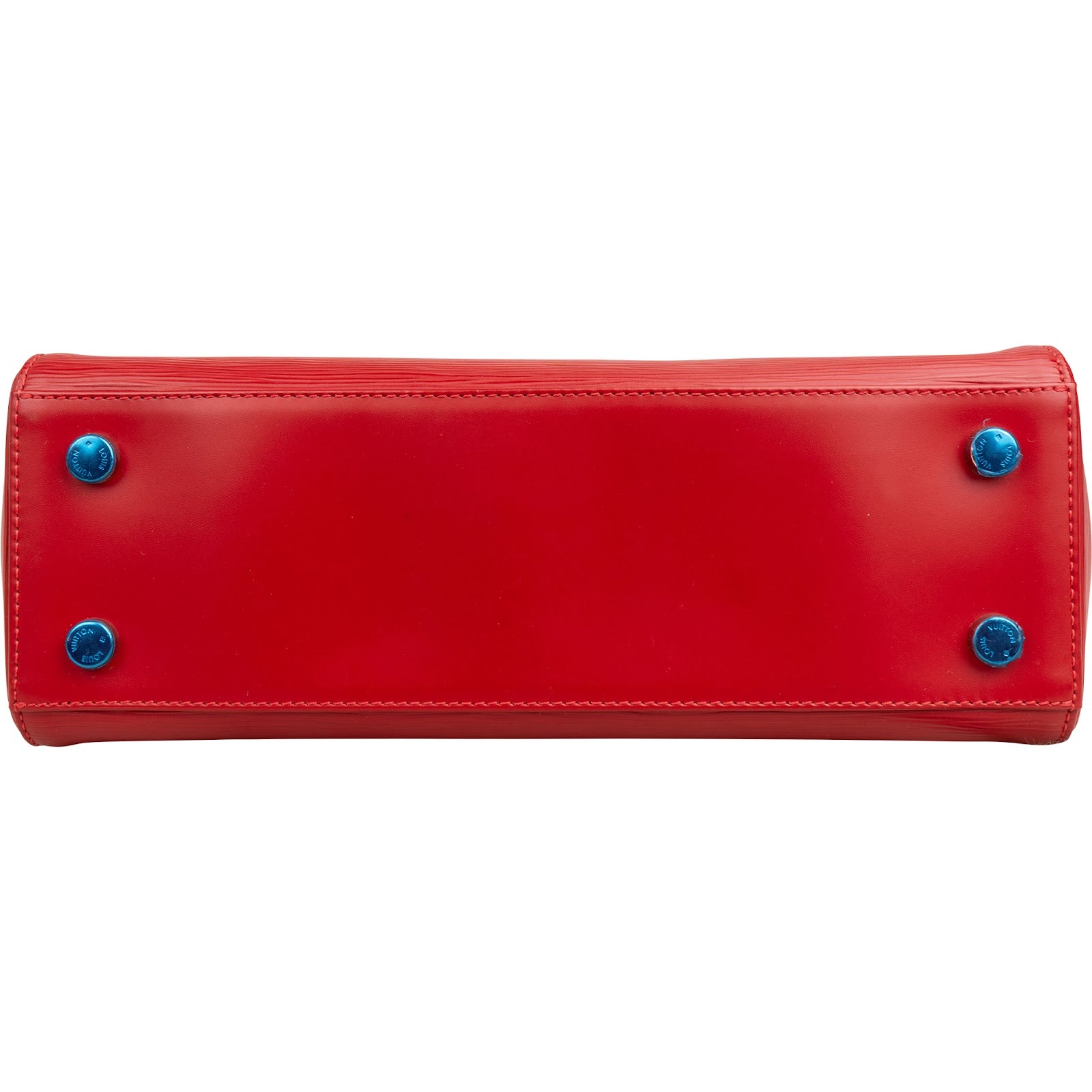 Louis Vuitton Red Epi Leather Brea MM Handbag