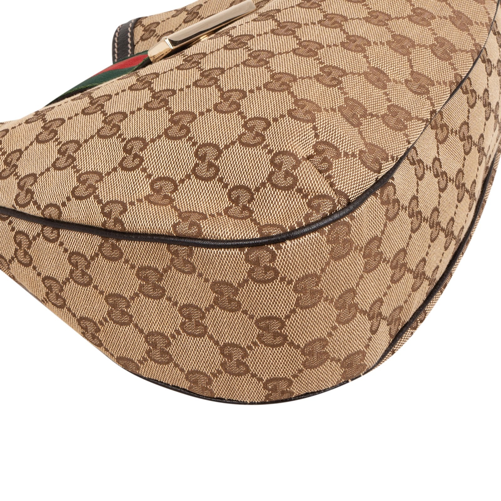 Gucci - GG Web Hobo Shoulder Bag