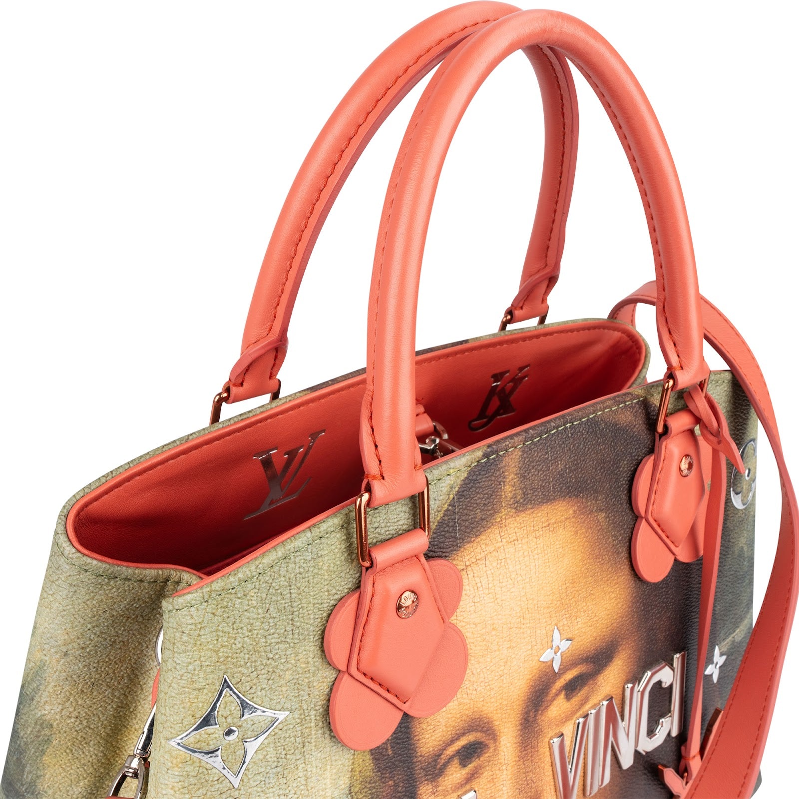 Louis Vuitton Limited Masters Collection Da Vinci Montaigne MM Handbag