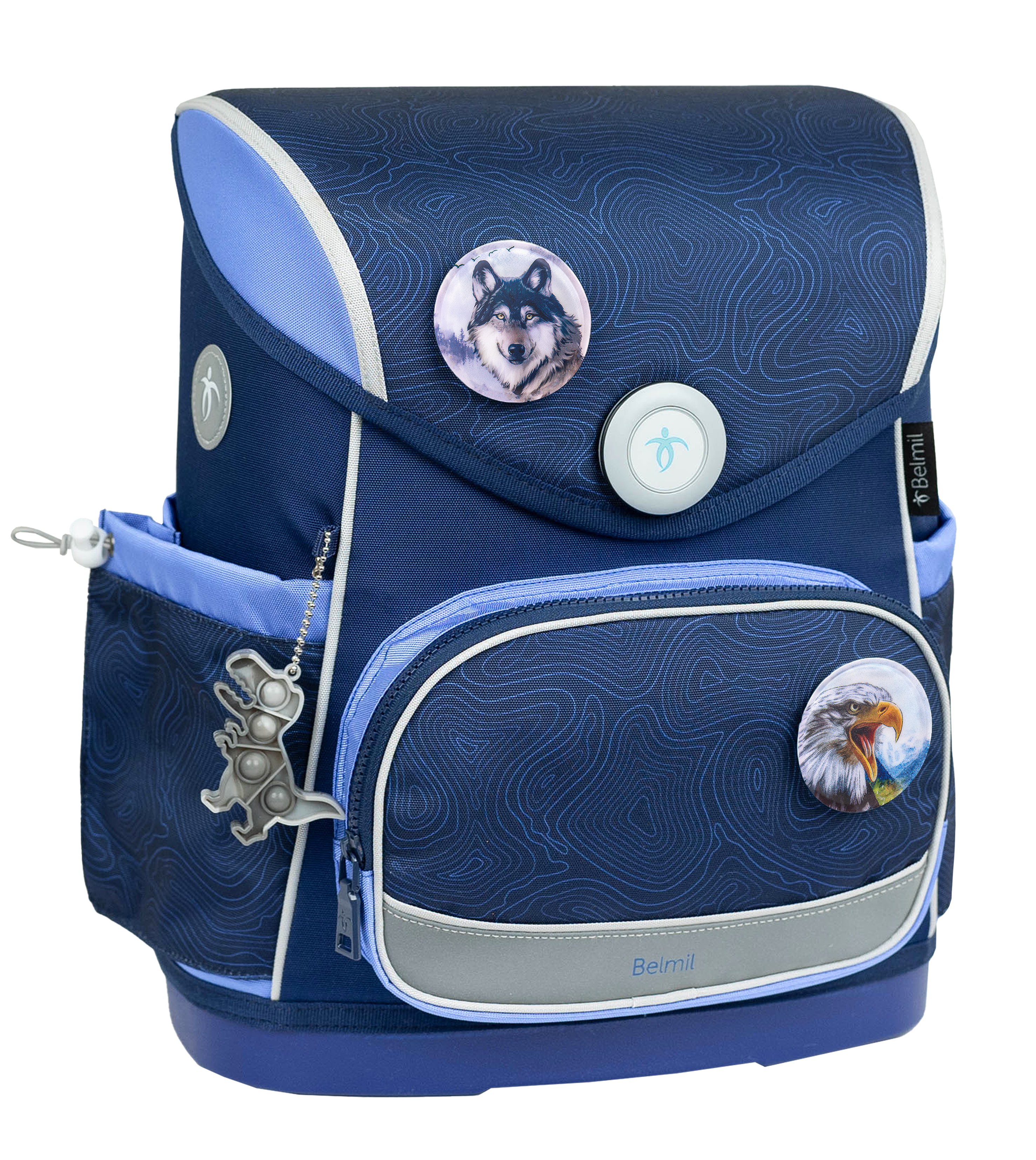 Compact Plus 5-piece satchel set - Topographic