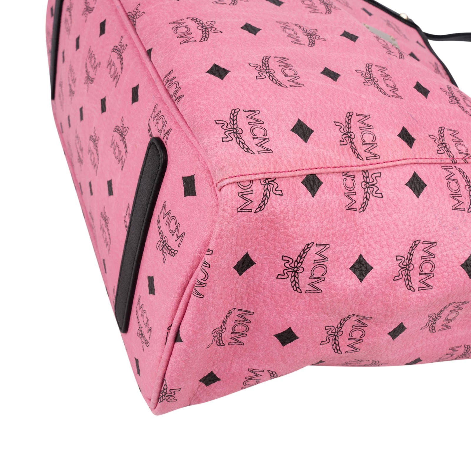 MCM Monogram Visetos Liz Reversible Shopper