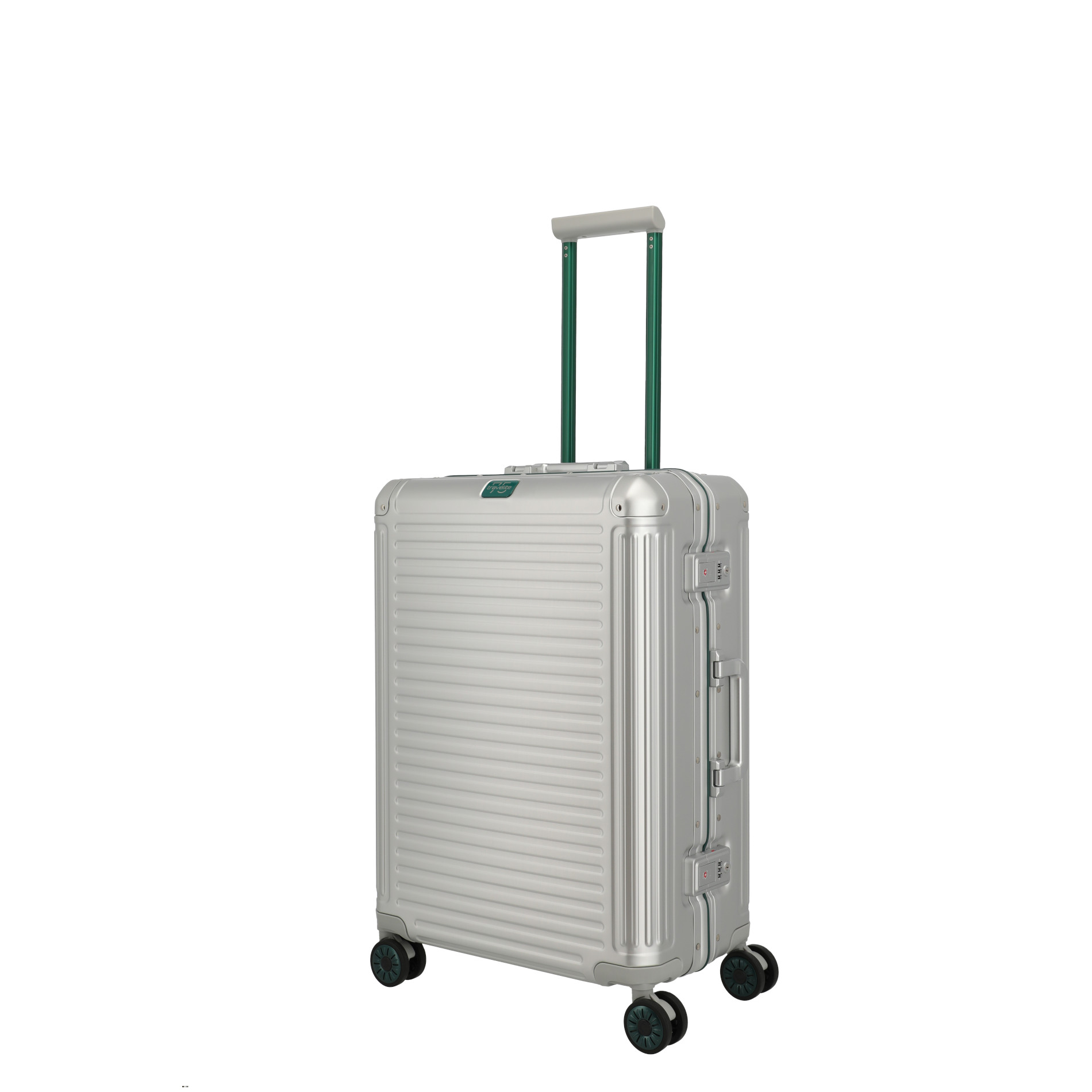 NEXT Trolley M (75 Jahre Edition) - Silber-Grün