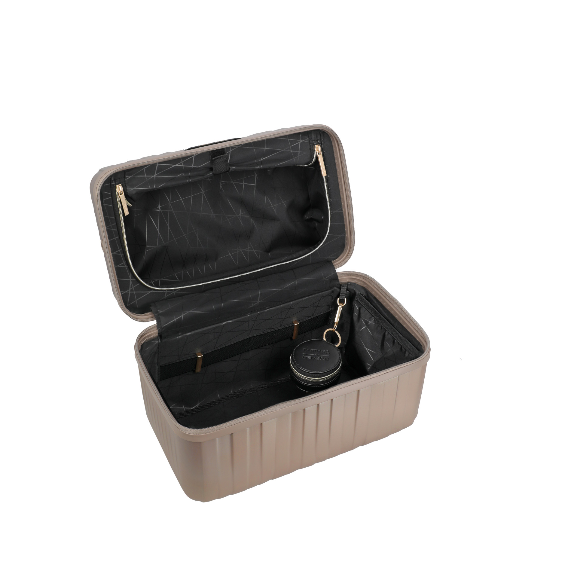 BARBARA NOVELTY Beautycase - satin nude