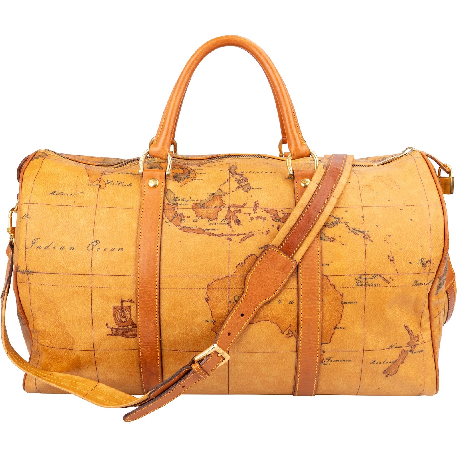 Sac de voyage Alviero Martini 1a Classe Geo Map Duffle 50