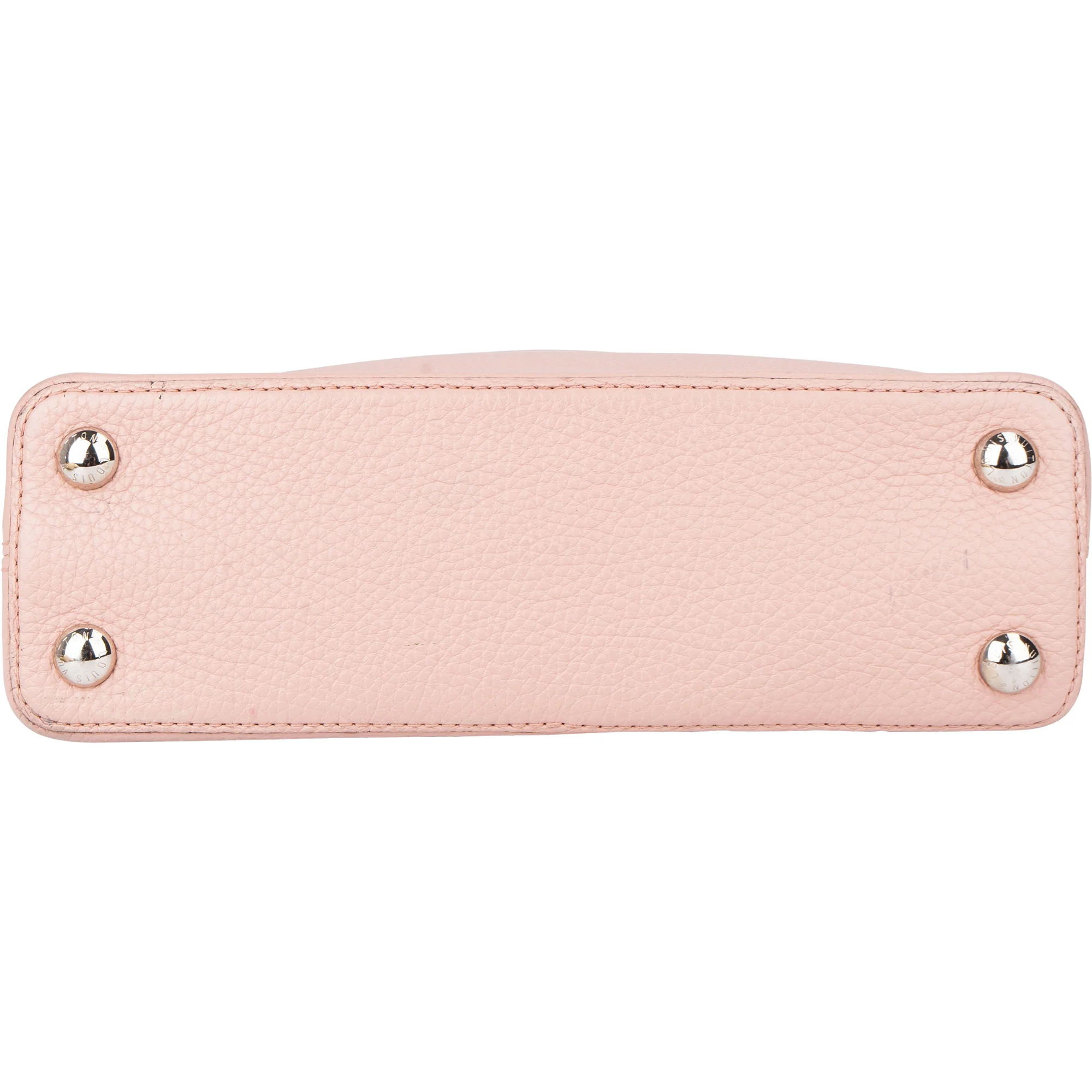 Louis Vuitton Pink Taurillon Capucines BB Handbag