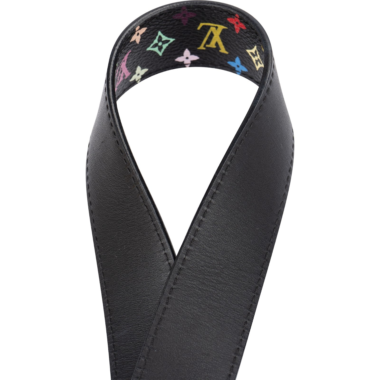 Louis Vuitton – Monogram Murakami Multicolor Initiales-riem