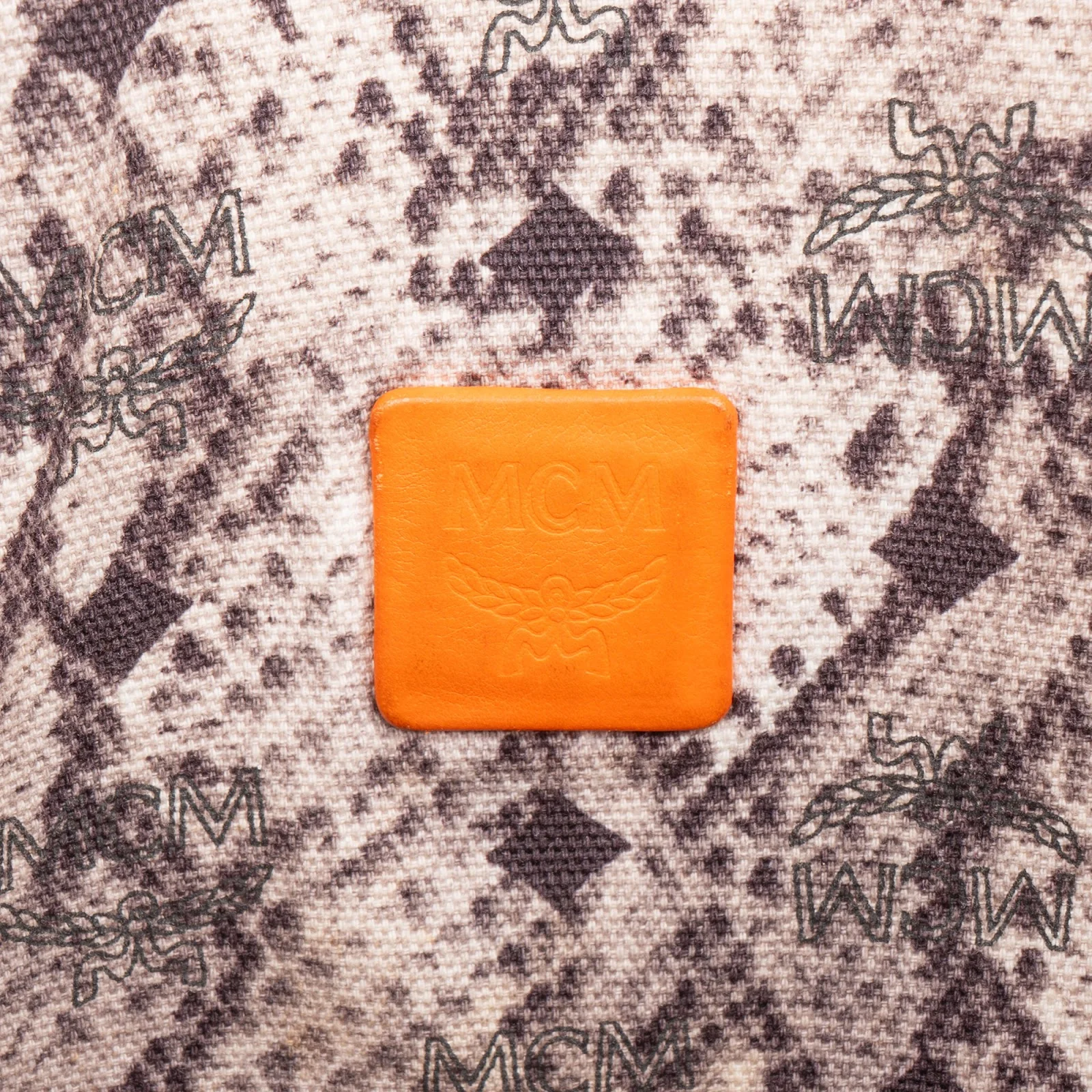 MCM Monogram Visetos Liz Shopper Tote Shoulder Bag